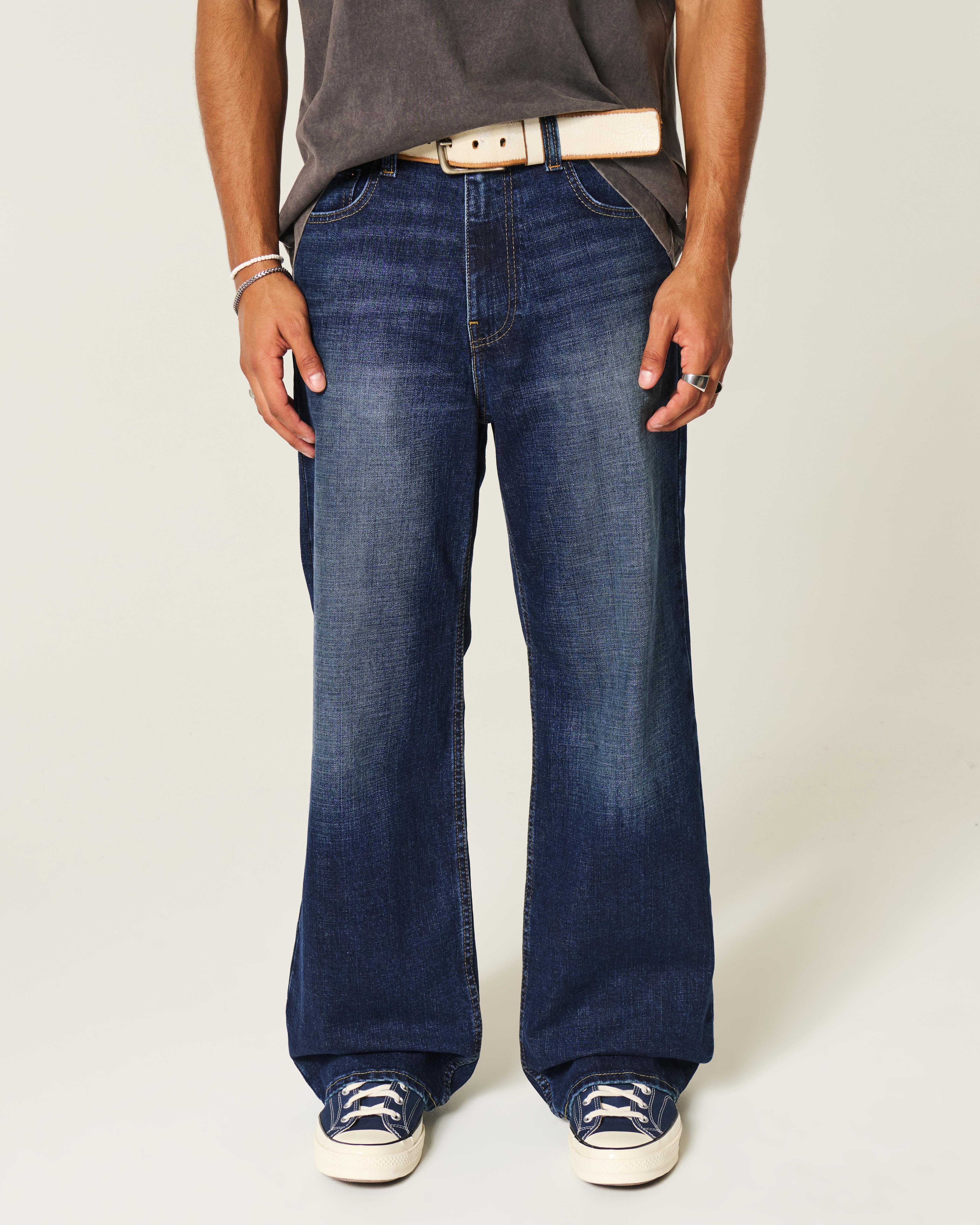 Straight Jeans Hollister Mens Bootcut Jeans Hollister Slim Bootcut