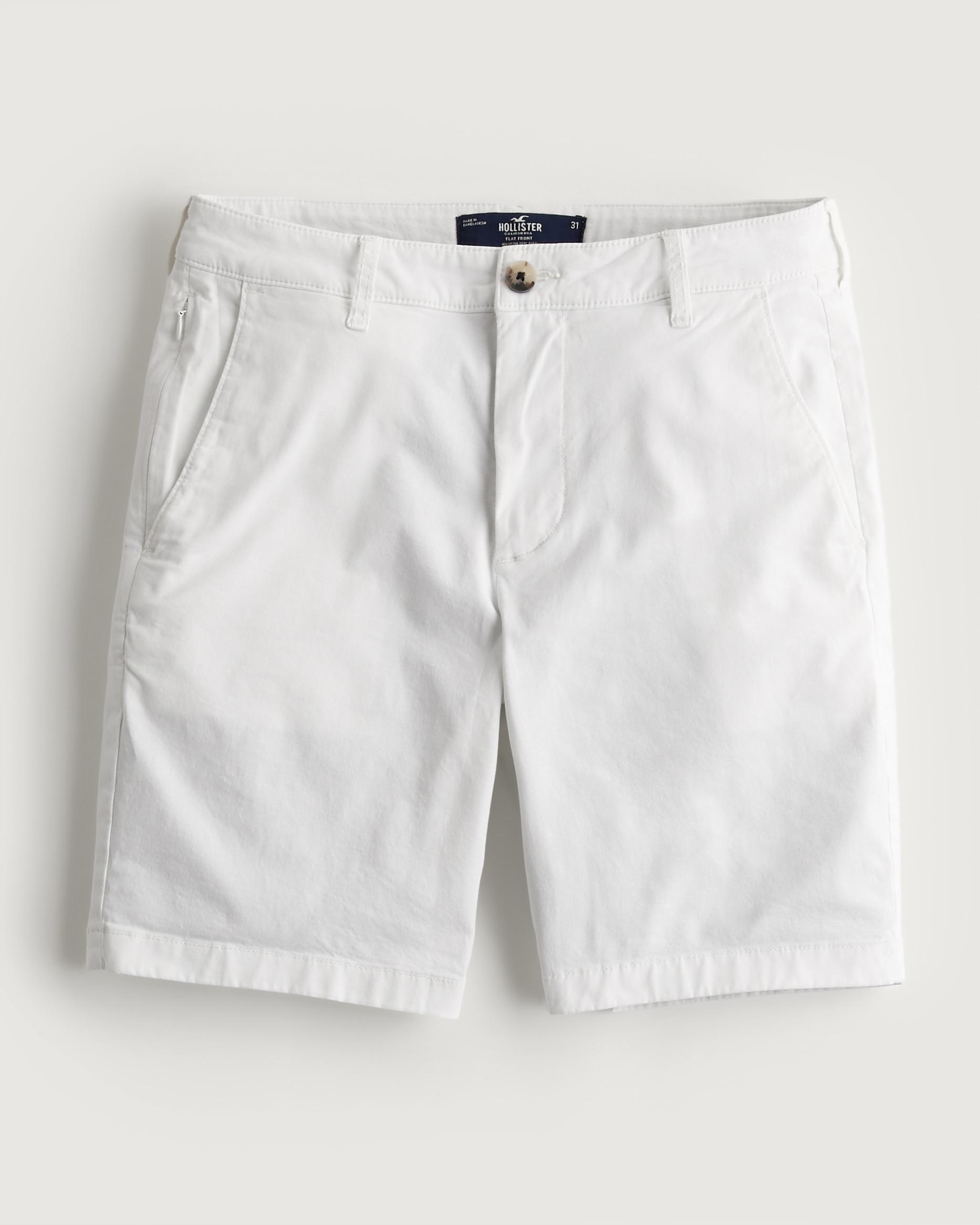 Hollister best sale white shorts