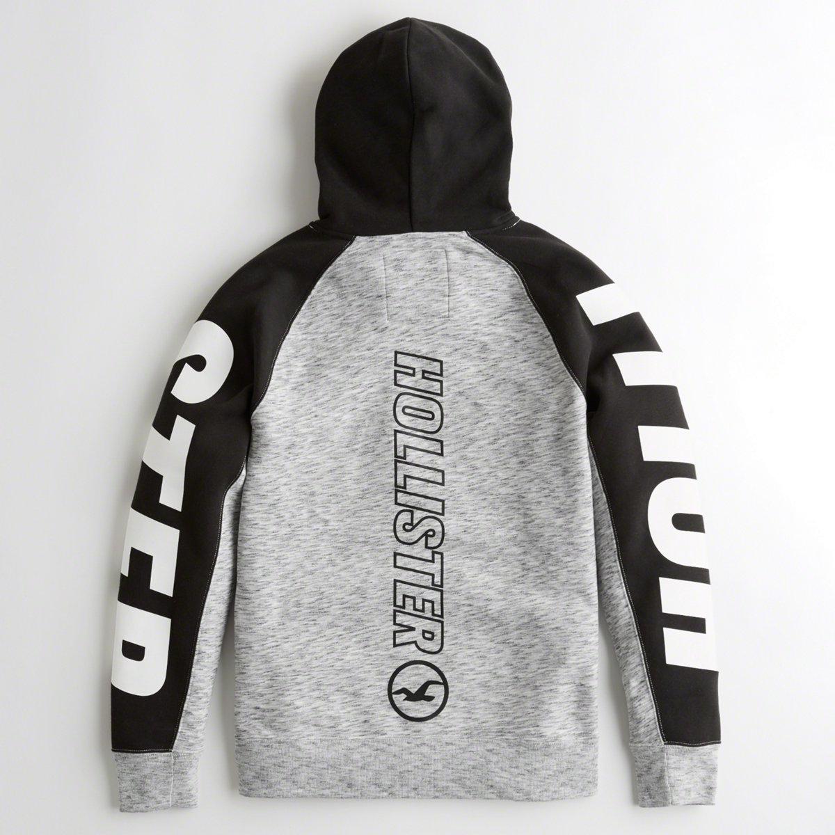 Hollister Printed Logo Graphic Hoodie 2024 dvos