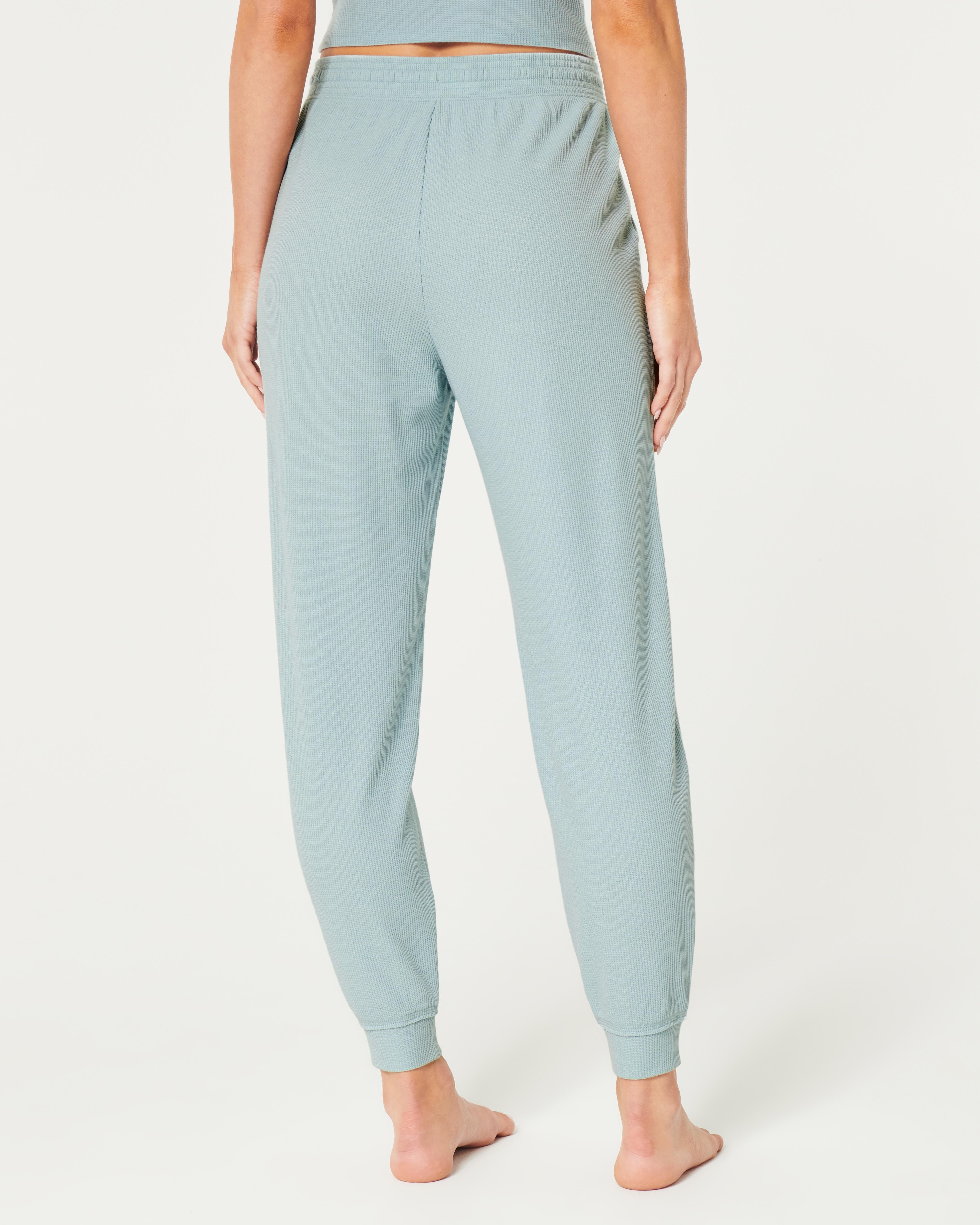 Hollister Gilly Hicks Waffle Joggers in Blue Lyst UK
