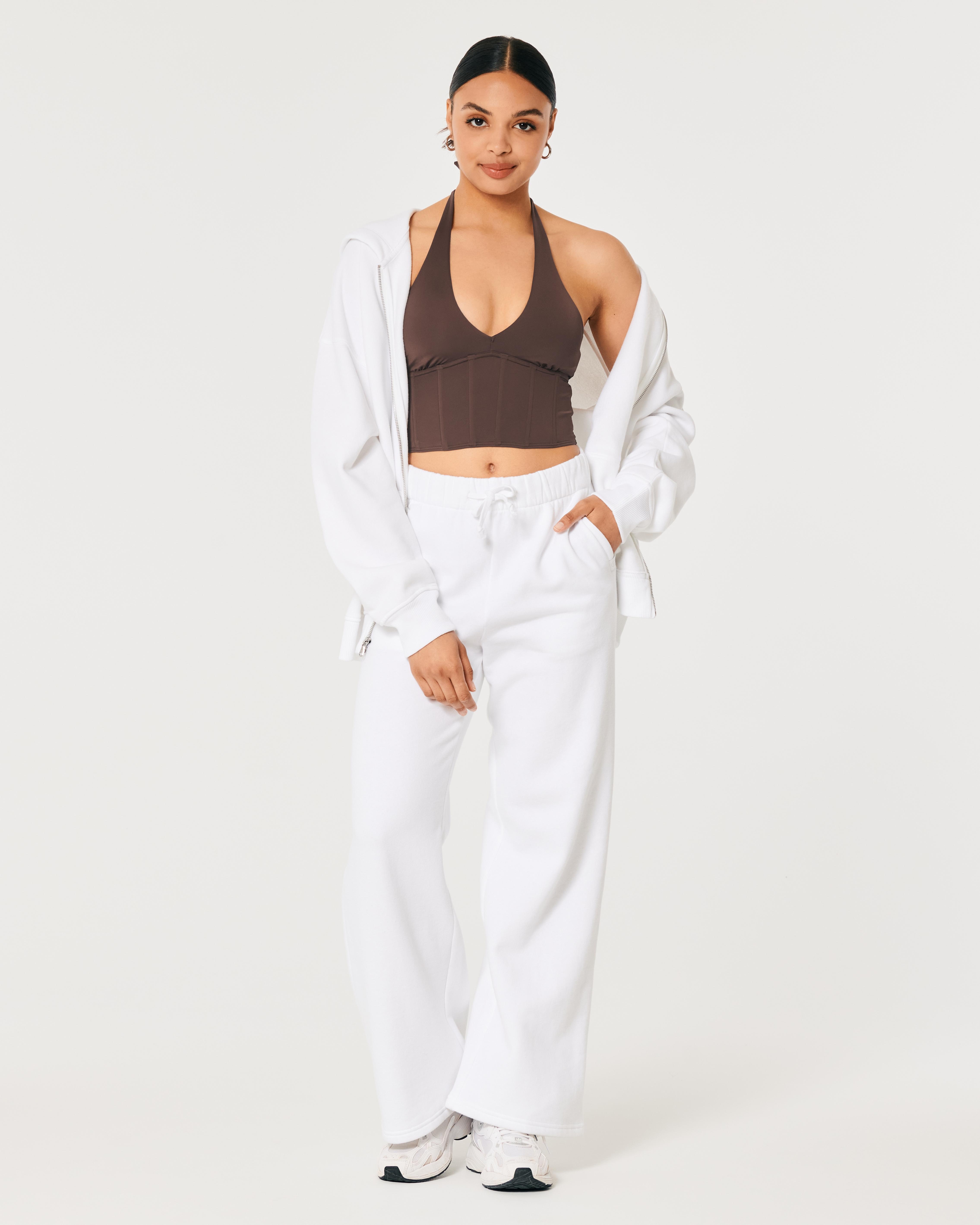 Hollister Gilly Hicks Micro-modal Halter Bustier in Brown Lyst UK