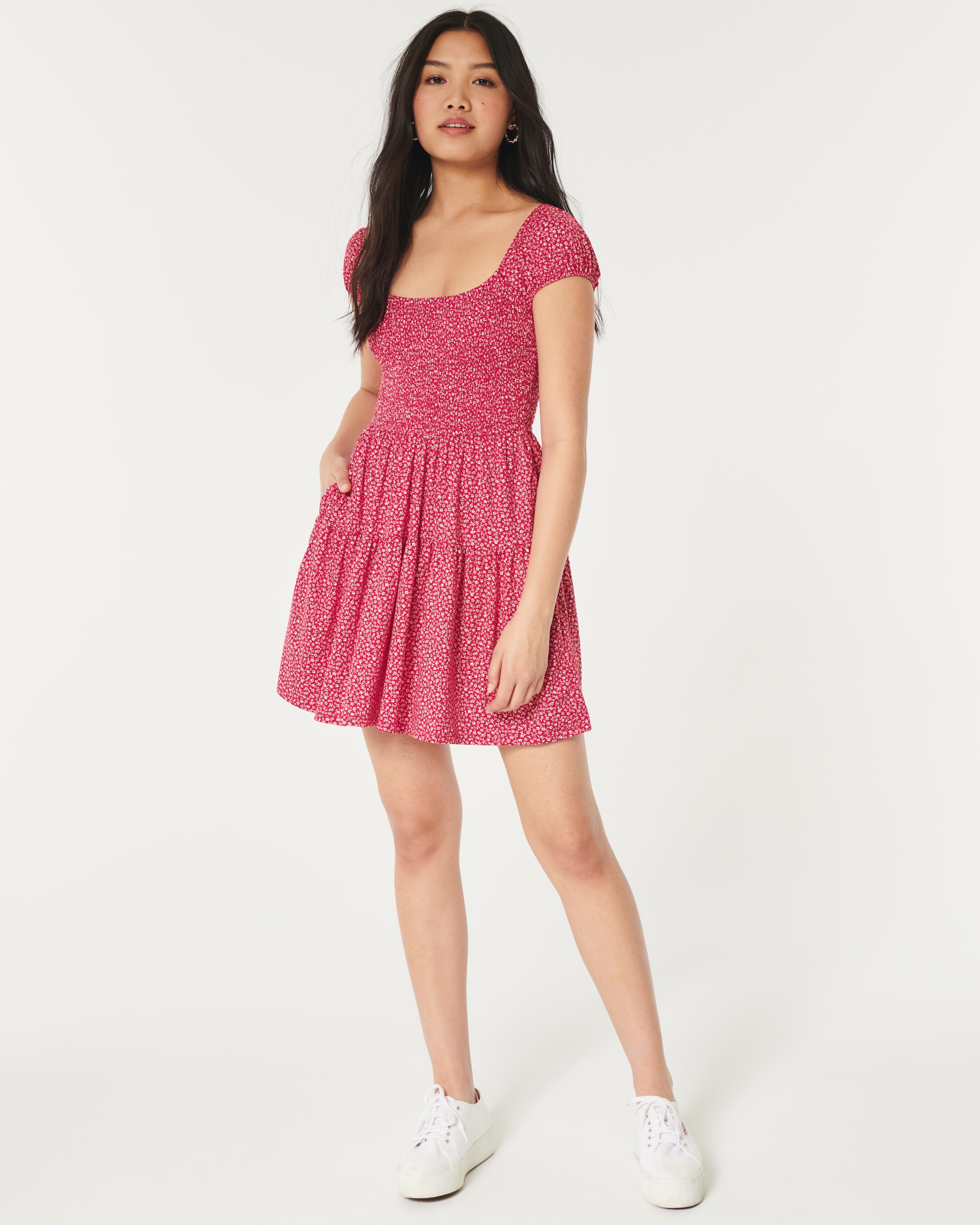 Hollister overall dress hot sale