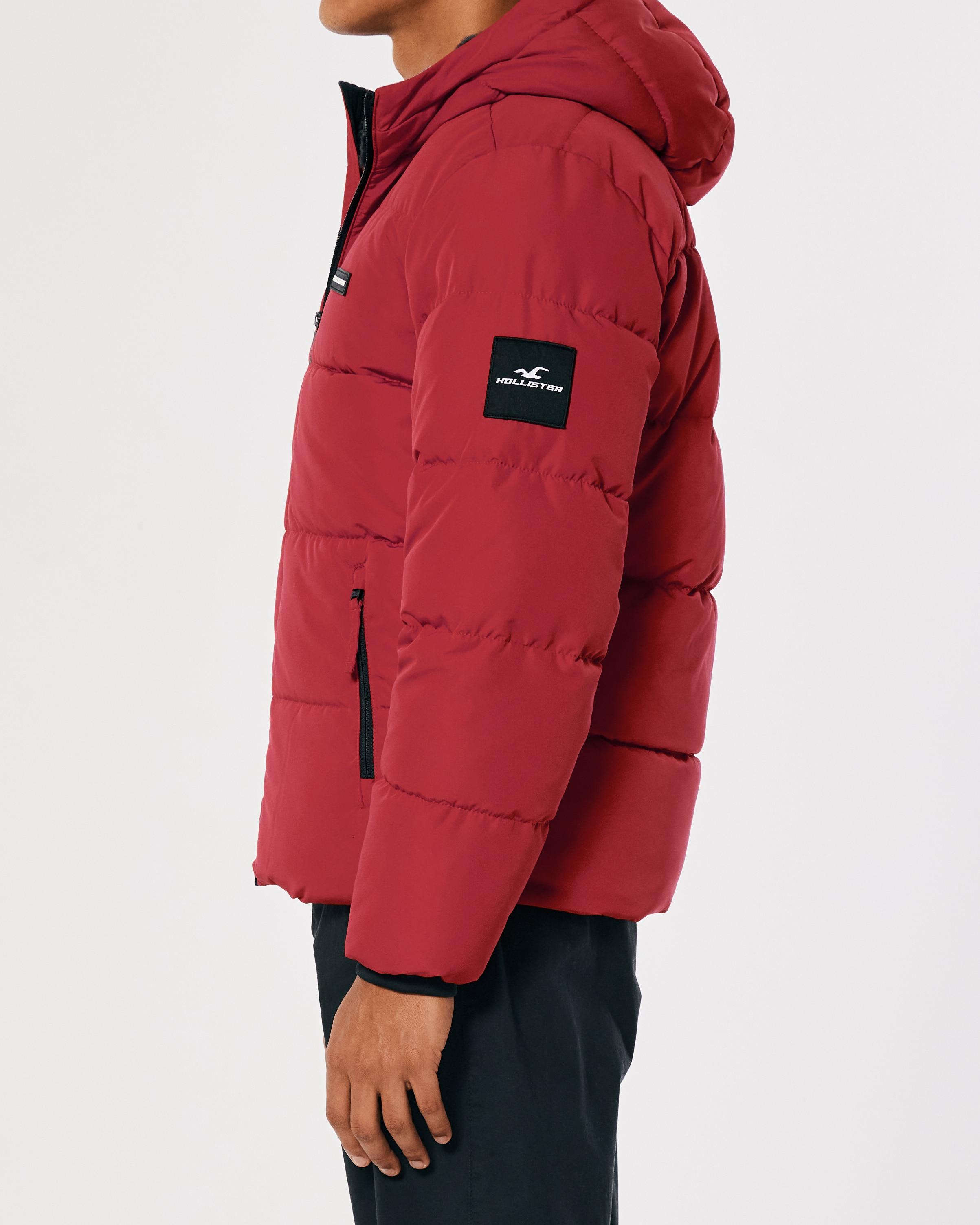 Hollister shop red coat
