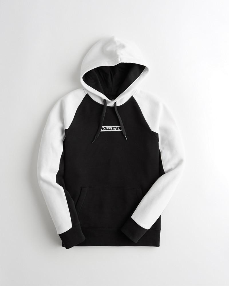 hollister hoodie box logo