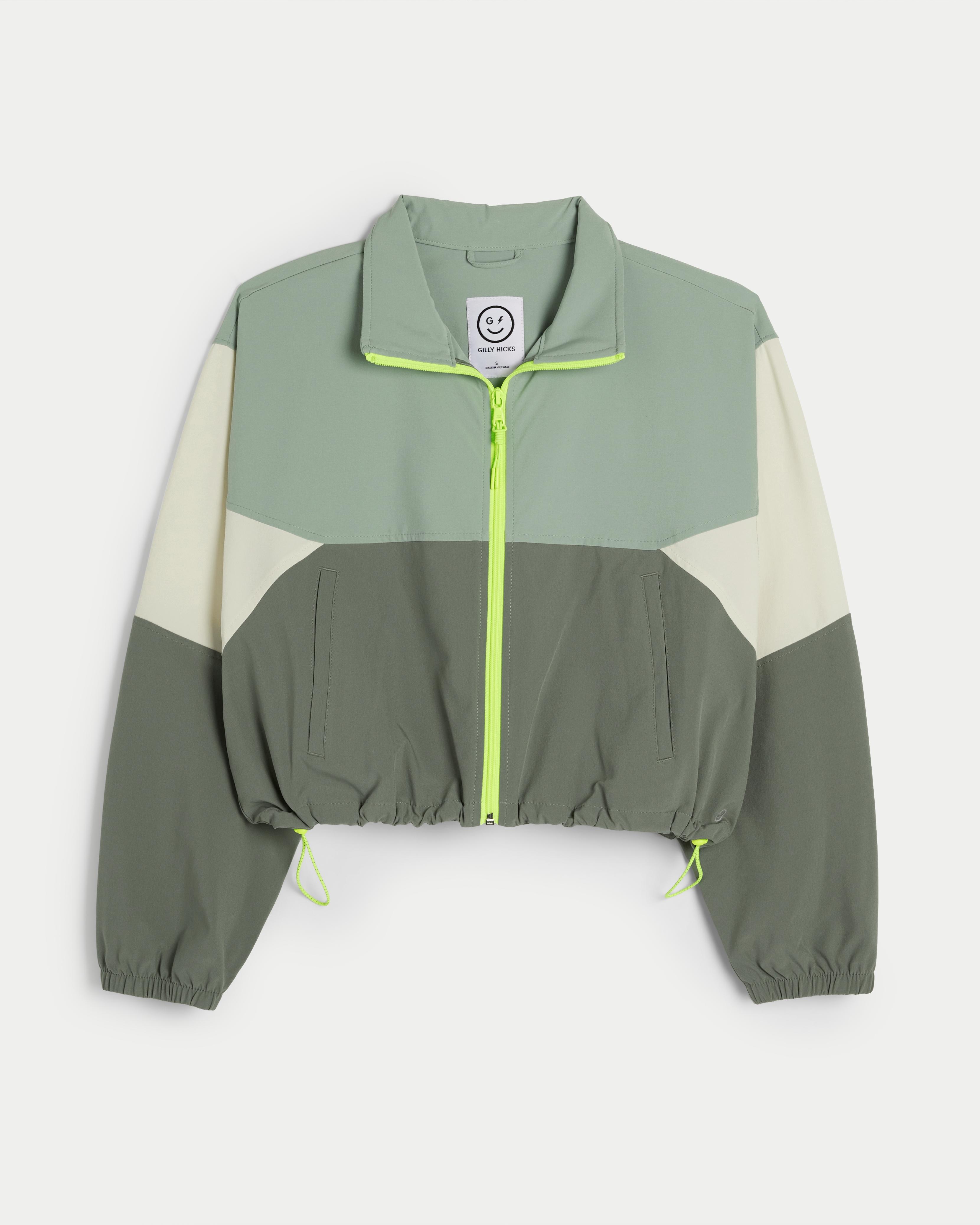 Full zip hooded windbreaker hollister deals