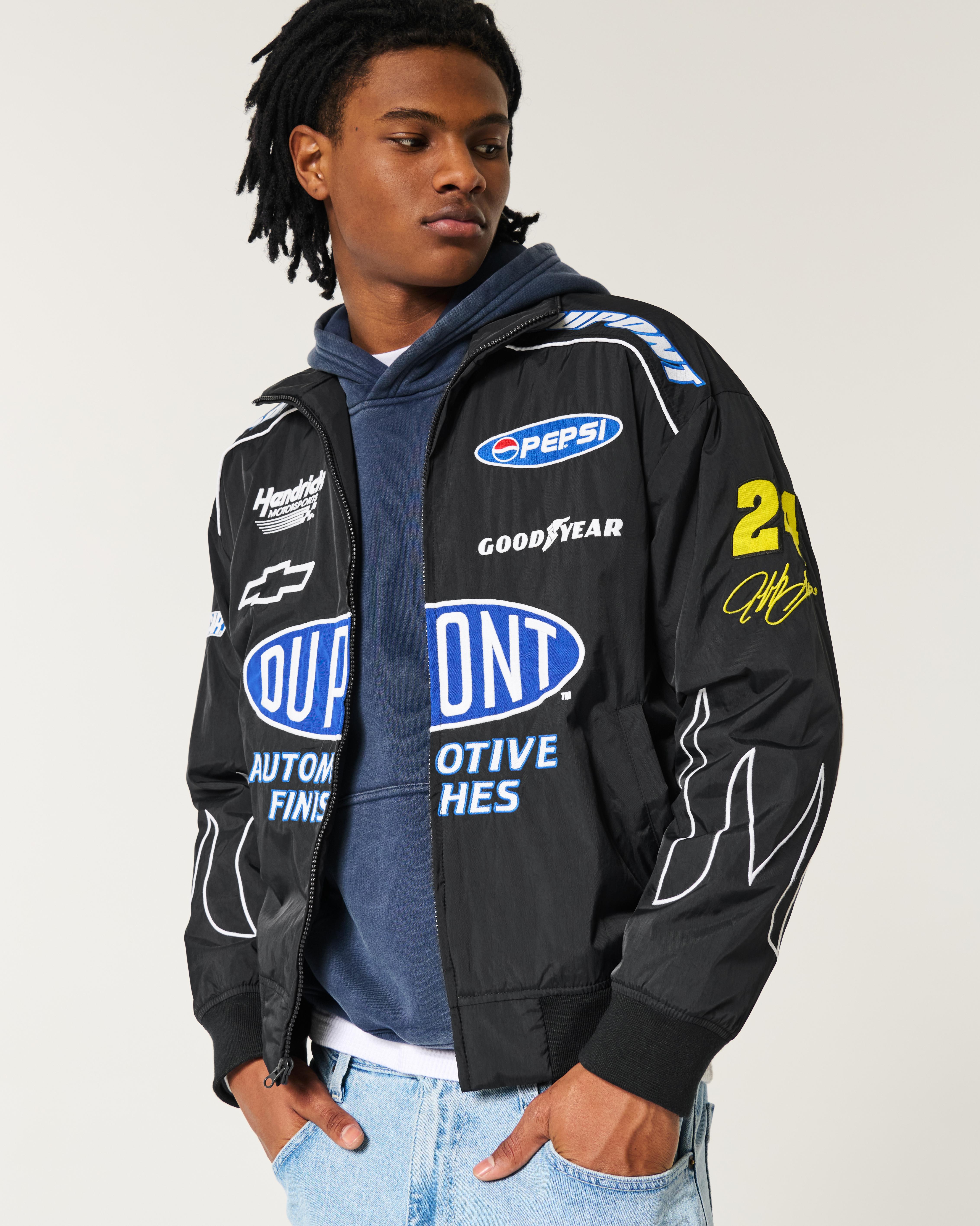 Hollister Dupont Nascar Racing Jacket in Black for Men | Lyst UK