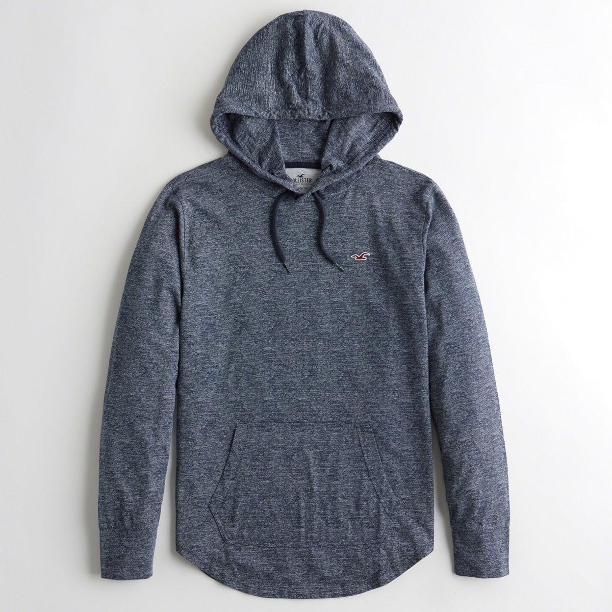hooded t shirt hollister