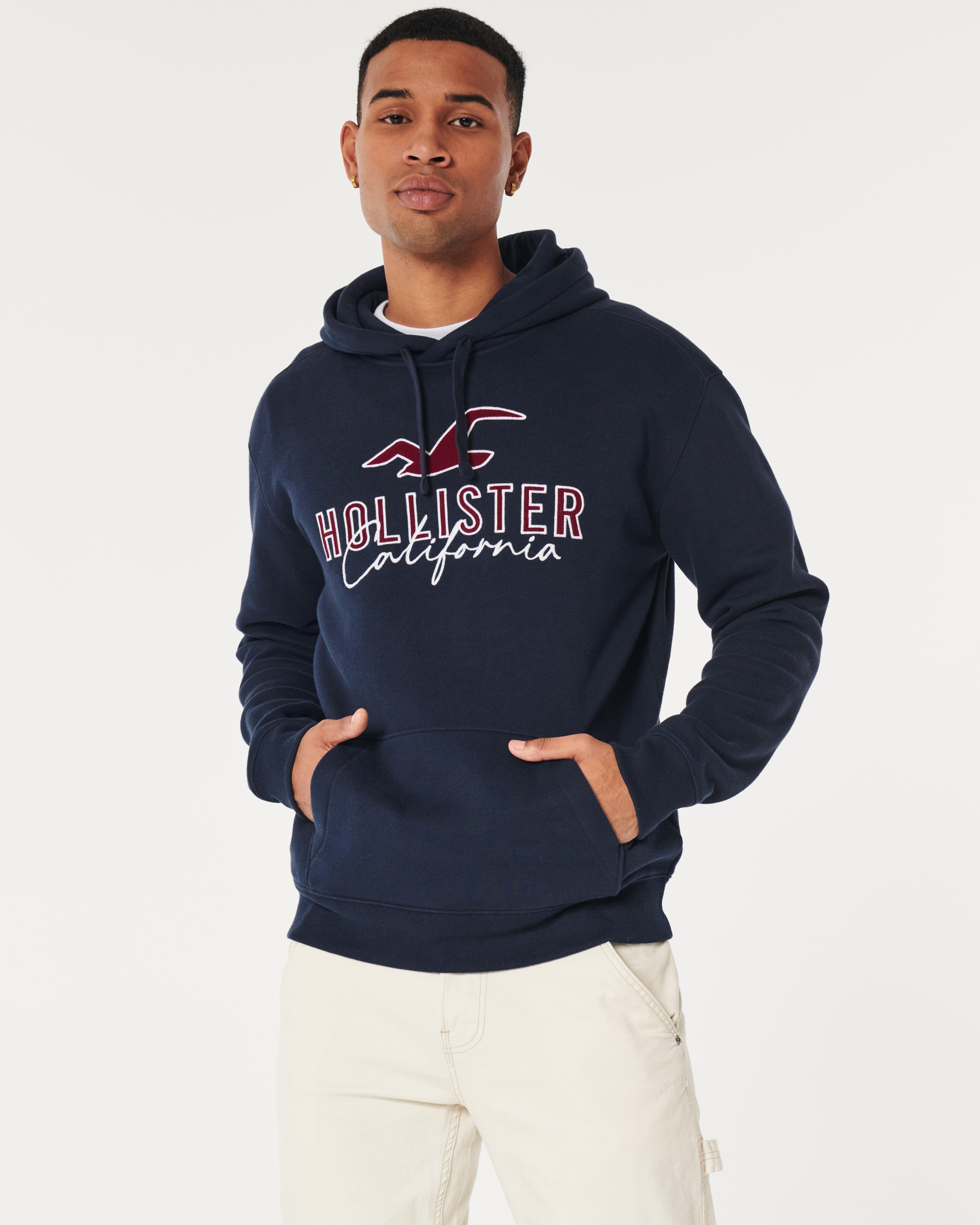 Hollister graphic hoodie sale