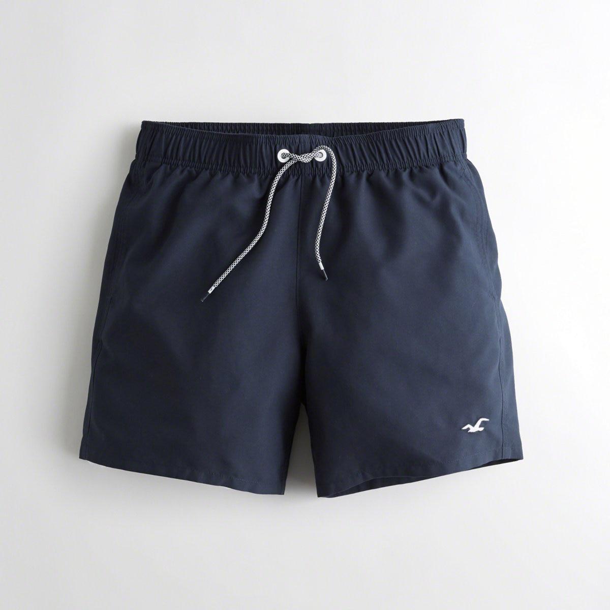 hollister guard fit swim trunks