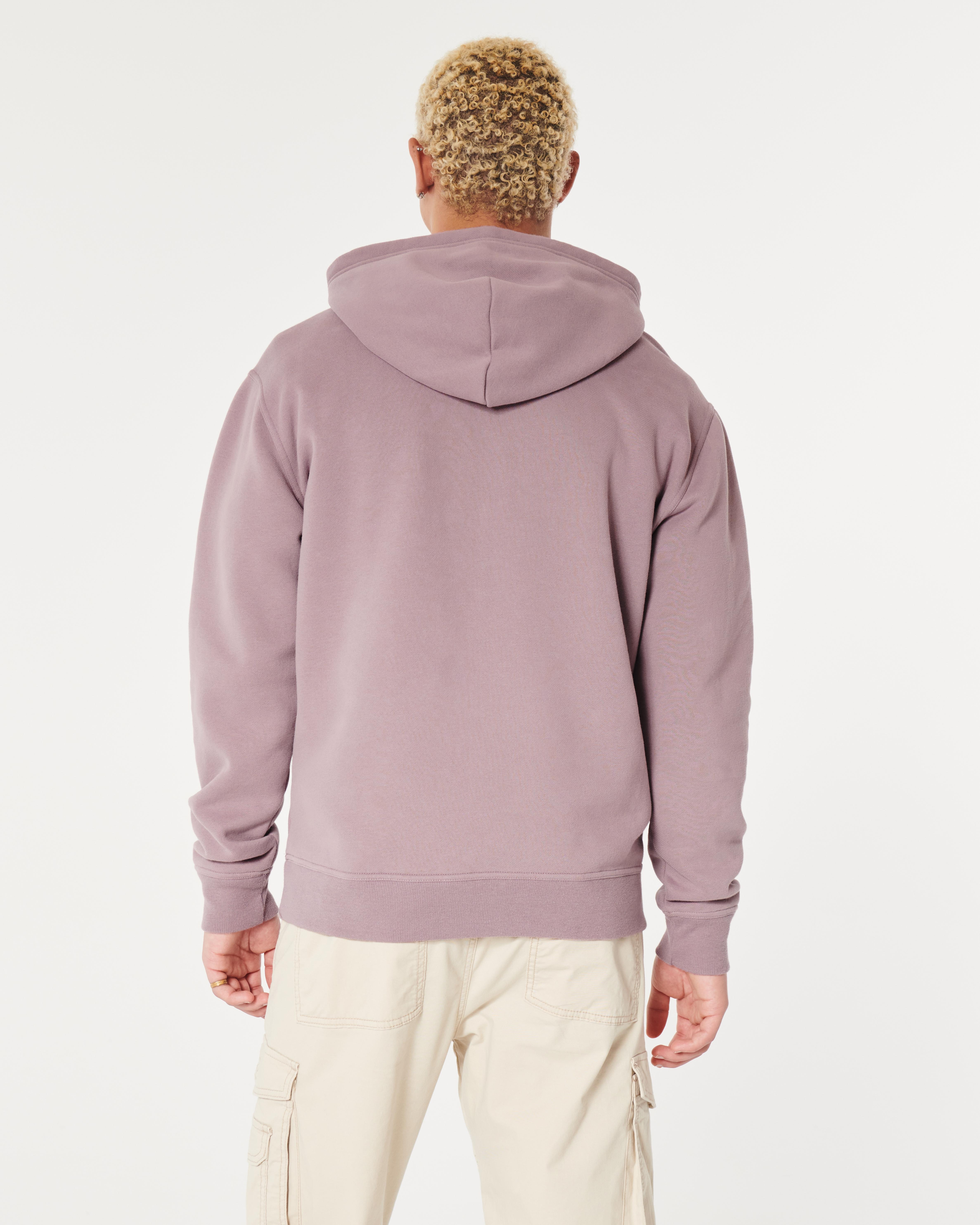 Hollister Hollister Feel Good Fleece Hoodie in Purple for Men Lyst UK