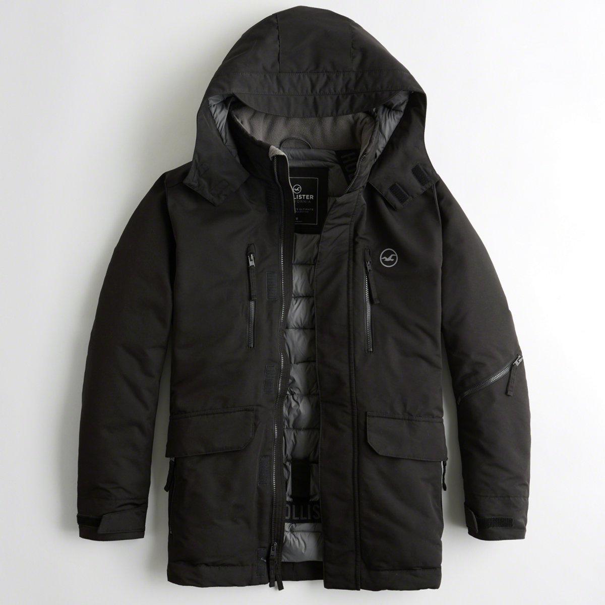 hollister down jacket mens
