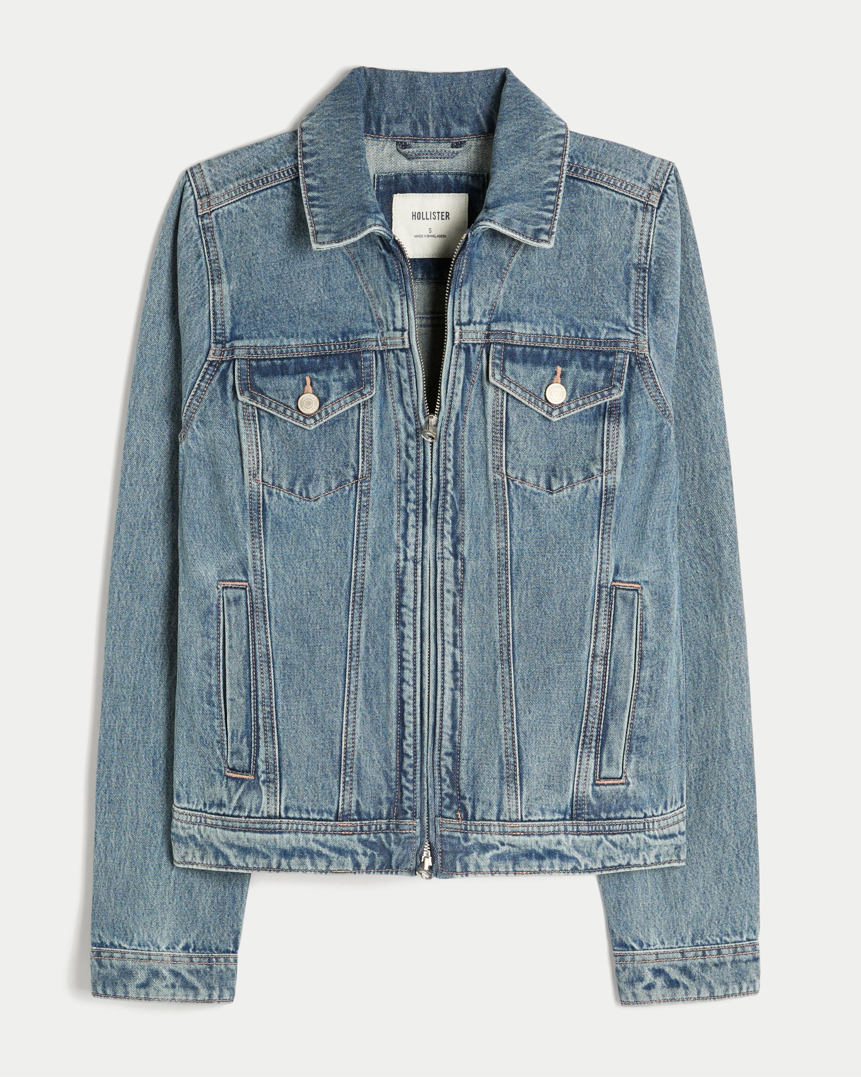 Hollister Jeansjacke Mit Lammfellimitat Trucker Jacket Sherpa