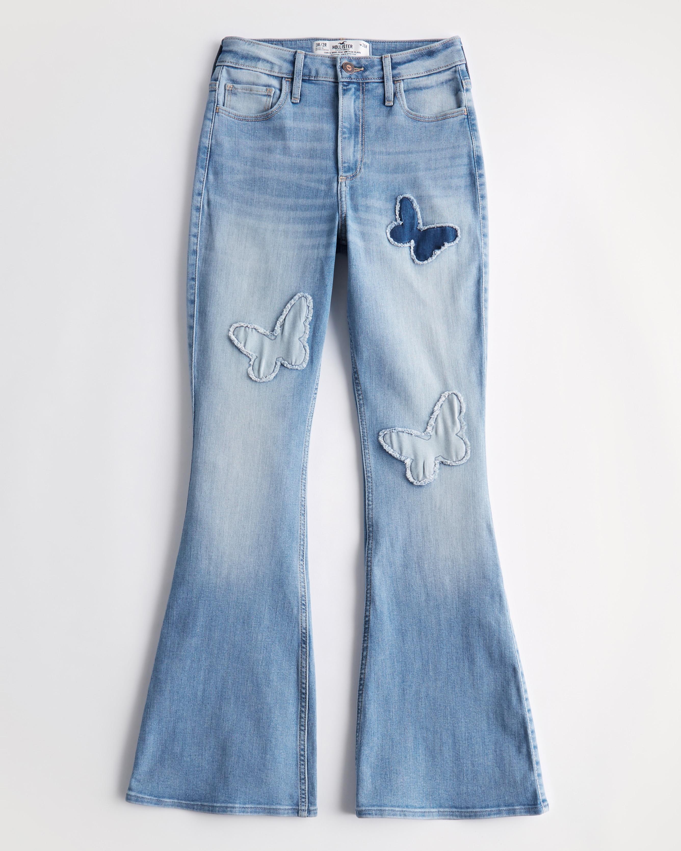 Flare jeans hollister cheap