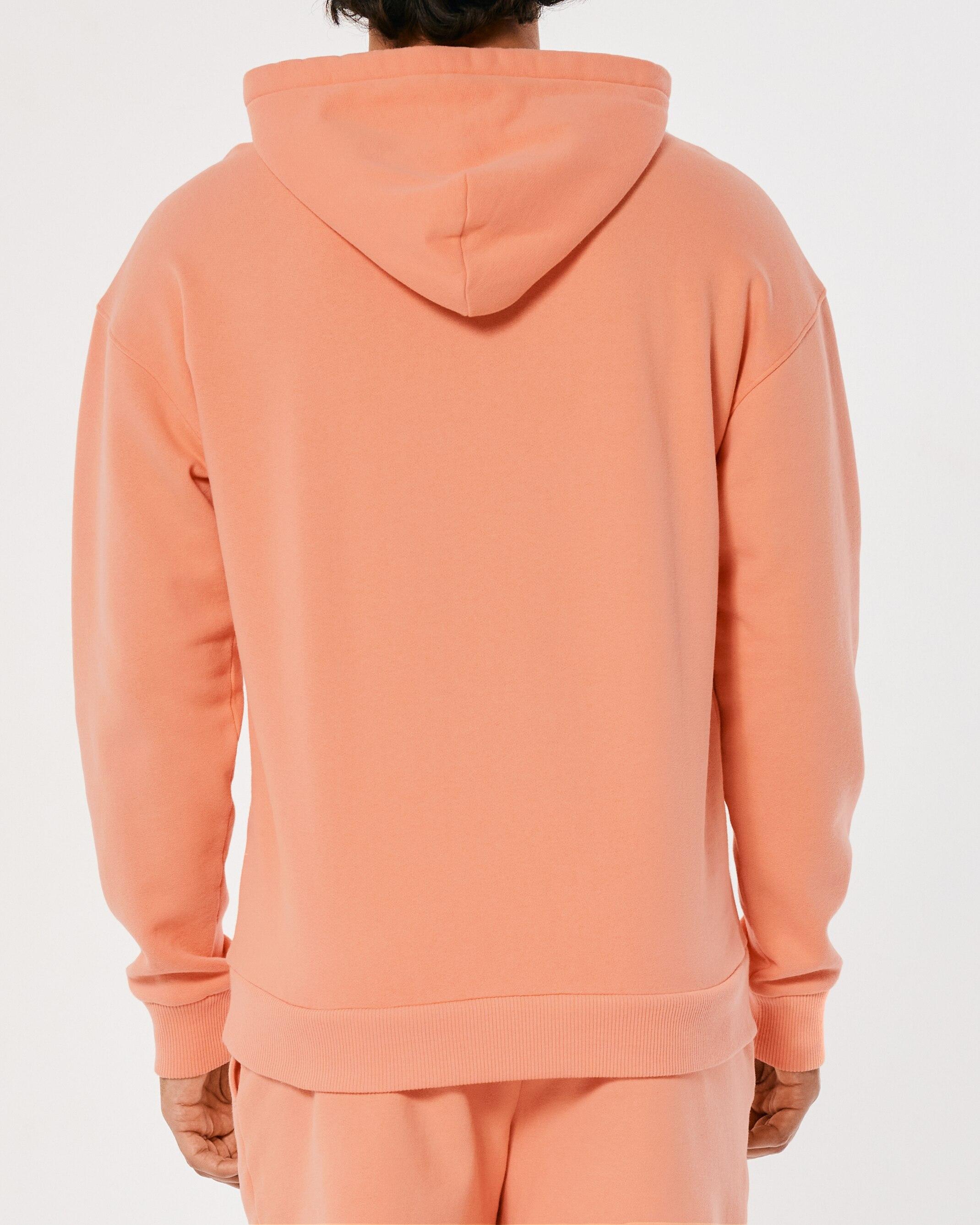 Hollister orange hoodie deals