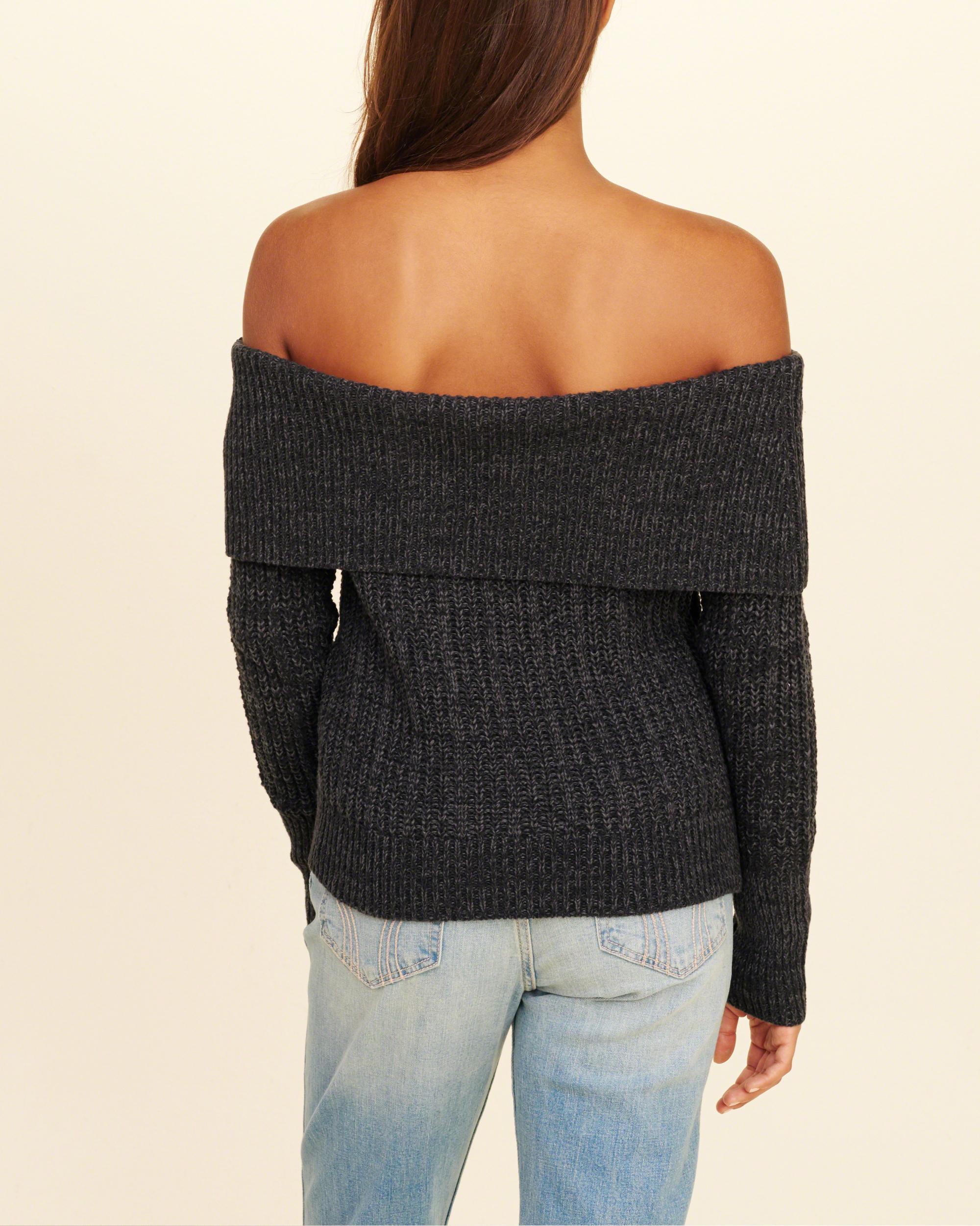 off shoulder hollister