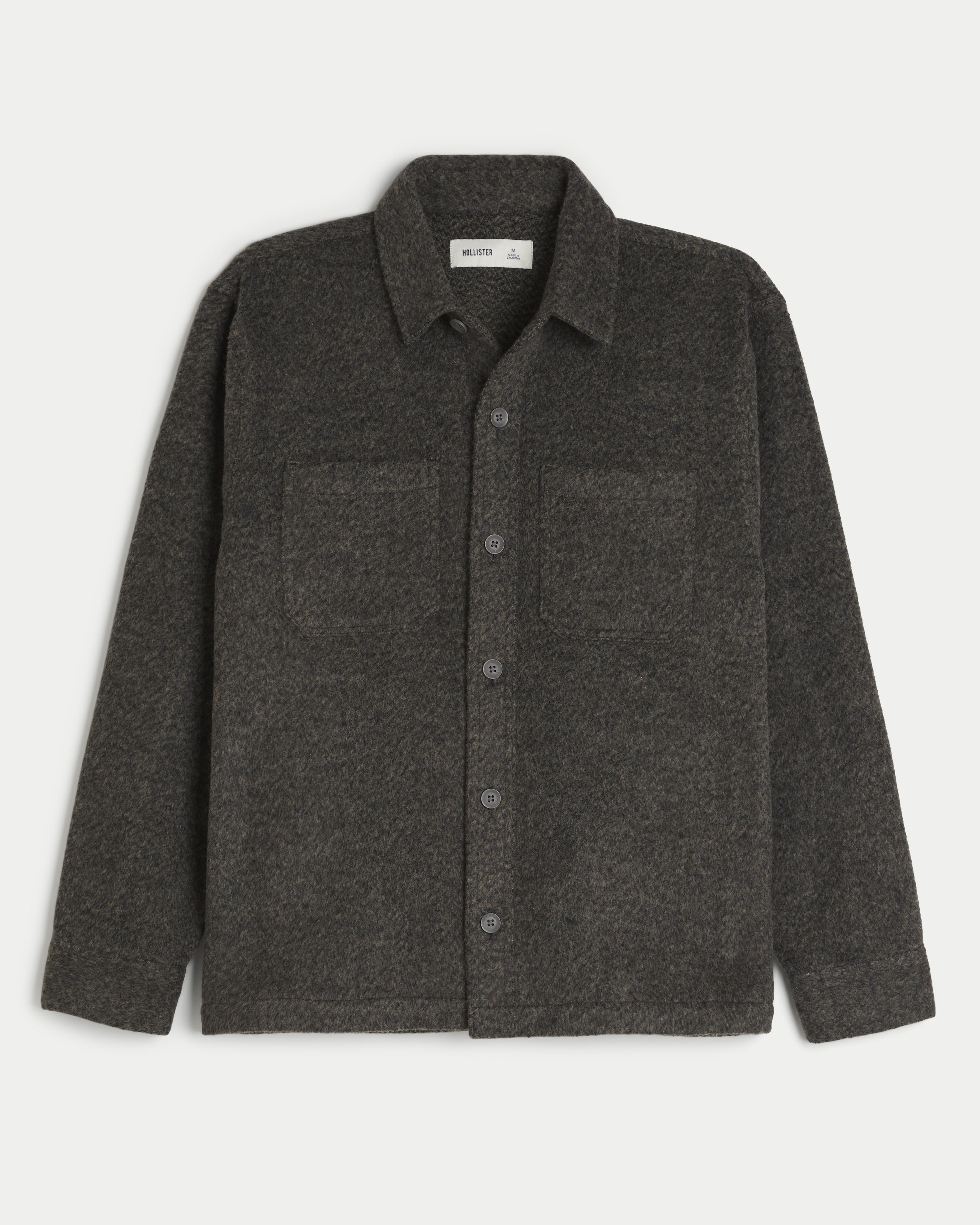 Kariertes Hemd Hollister Hemdjacke Herren Hollister – Gemütliche