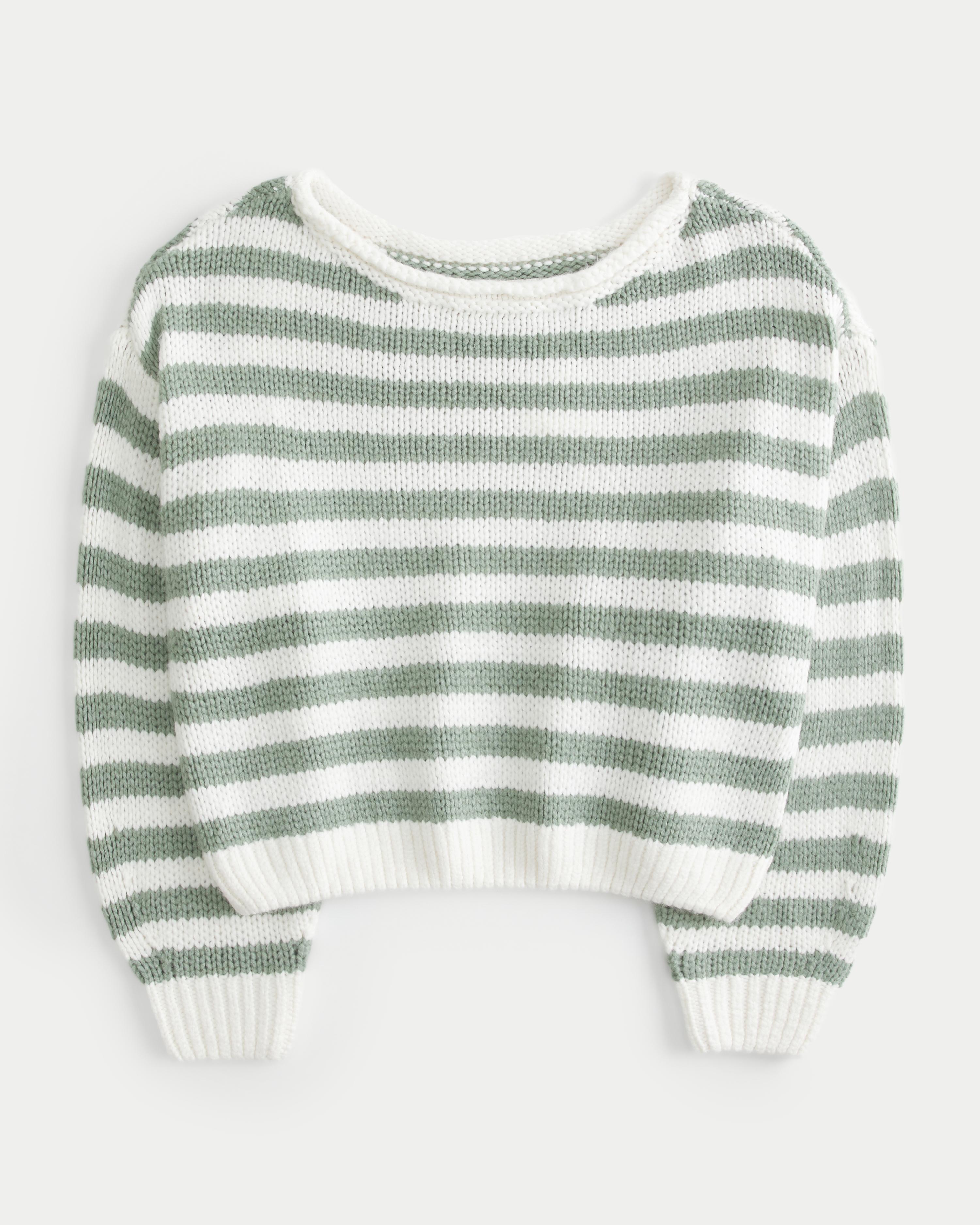Hollister Easy Off-the-shoulder Sweater in Grey Lyst UK