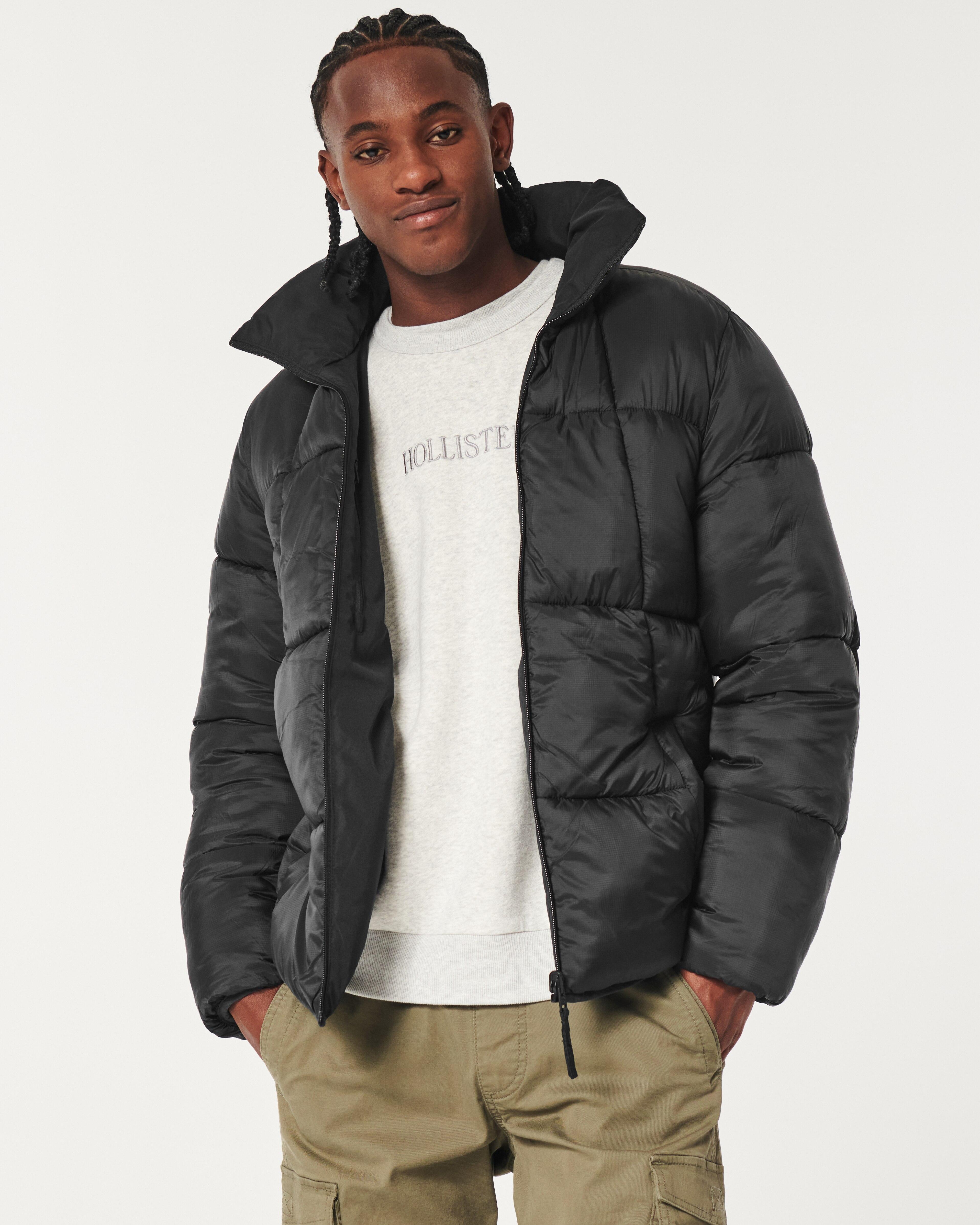 Hollister Ultimate Reversible Puffer Jacket in Black for Men Lyst UK