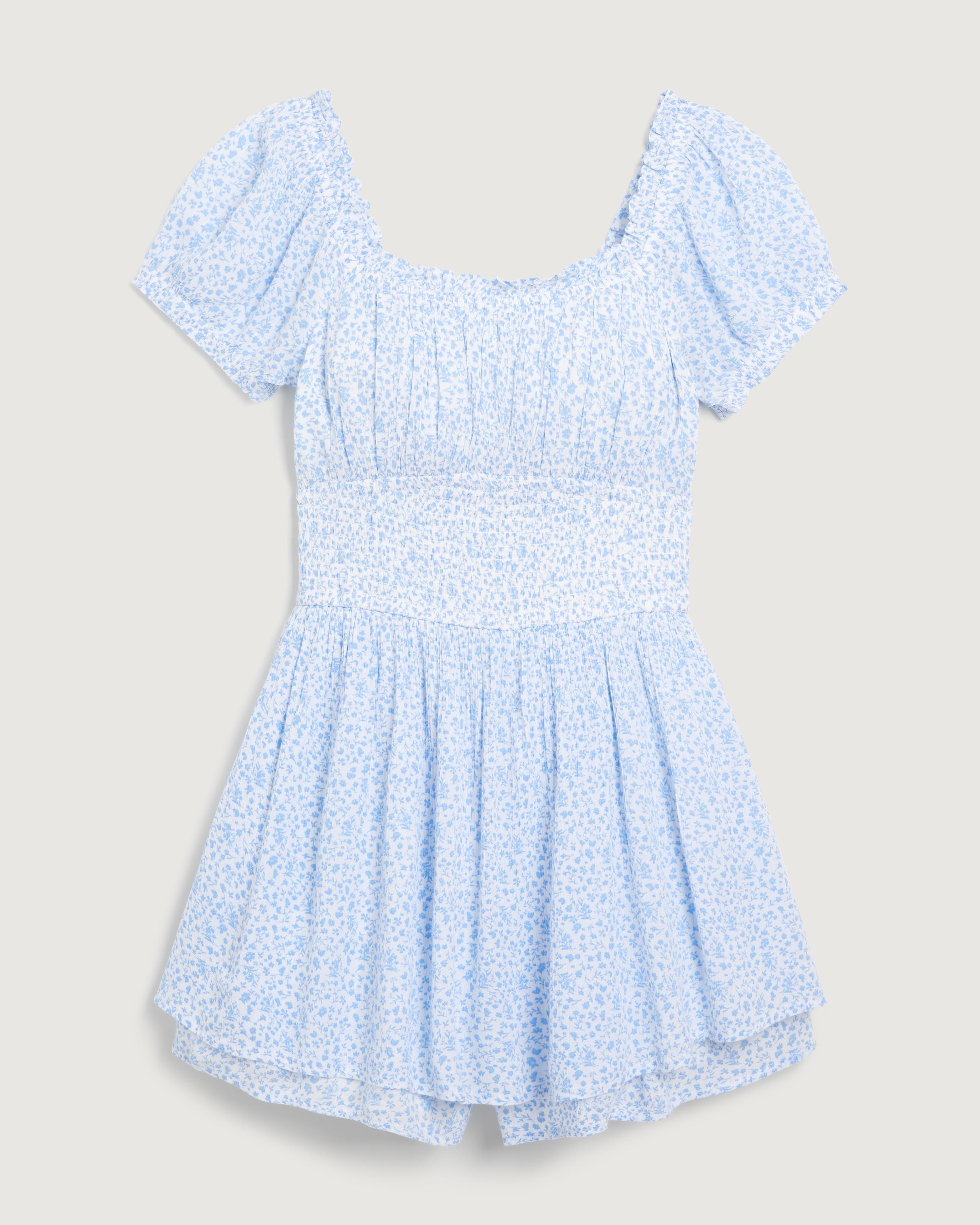 Hollister blue romper clearance