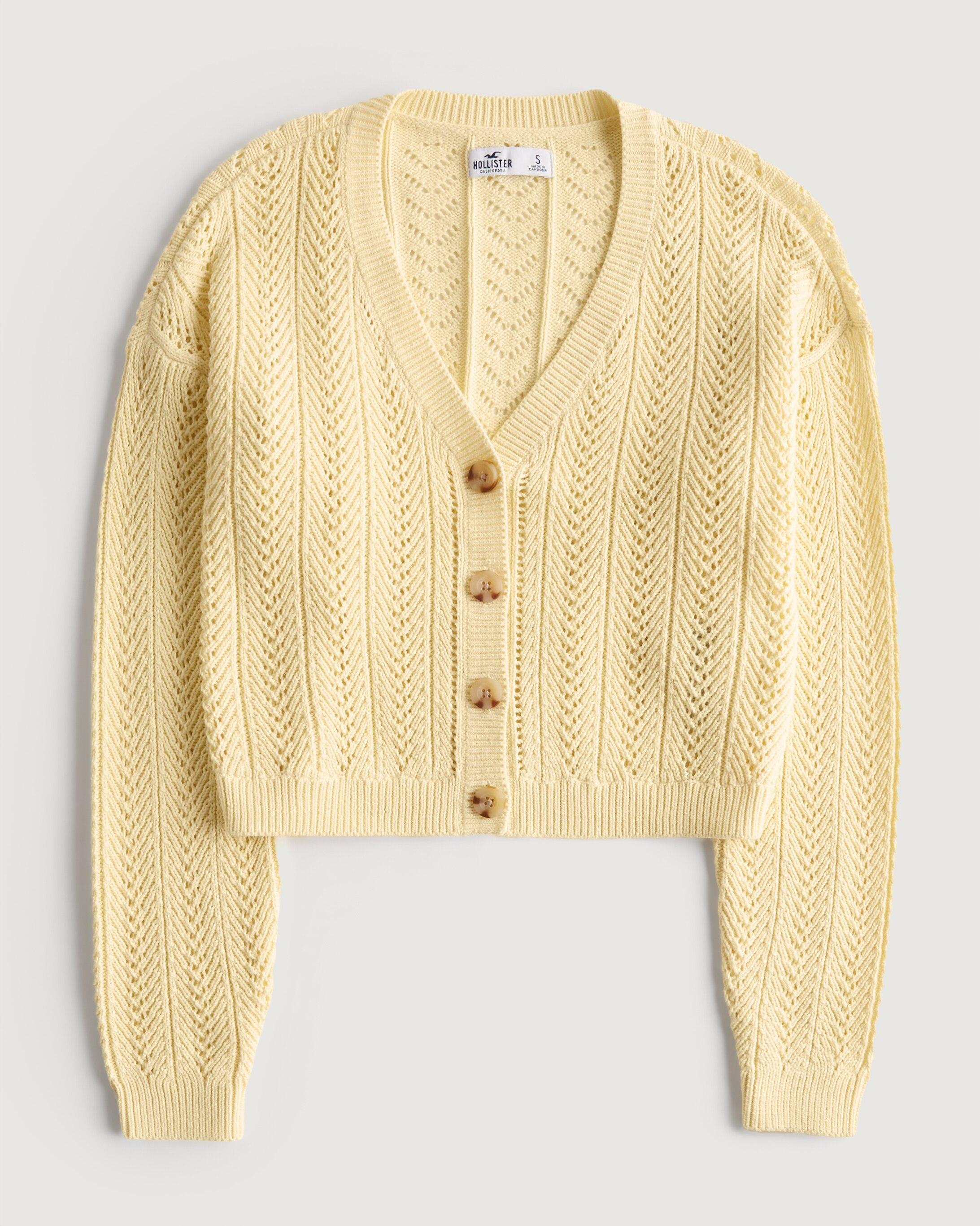 Hollister 2024 textured cardigan