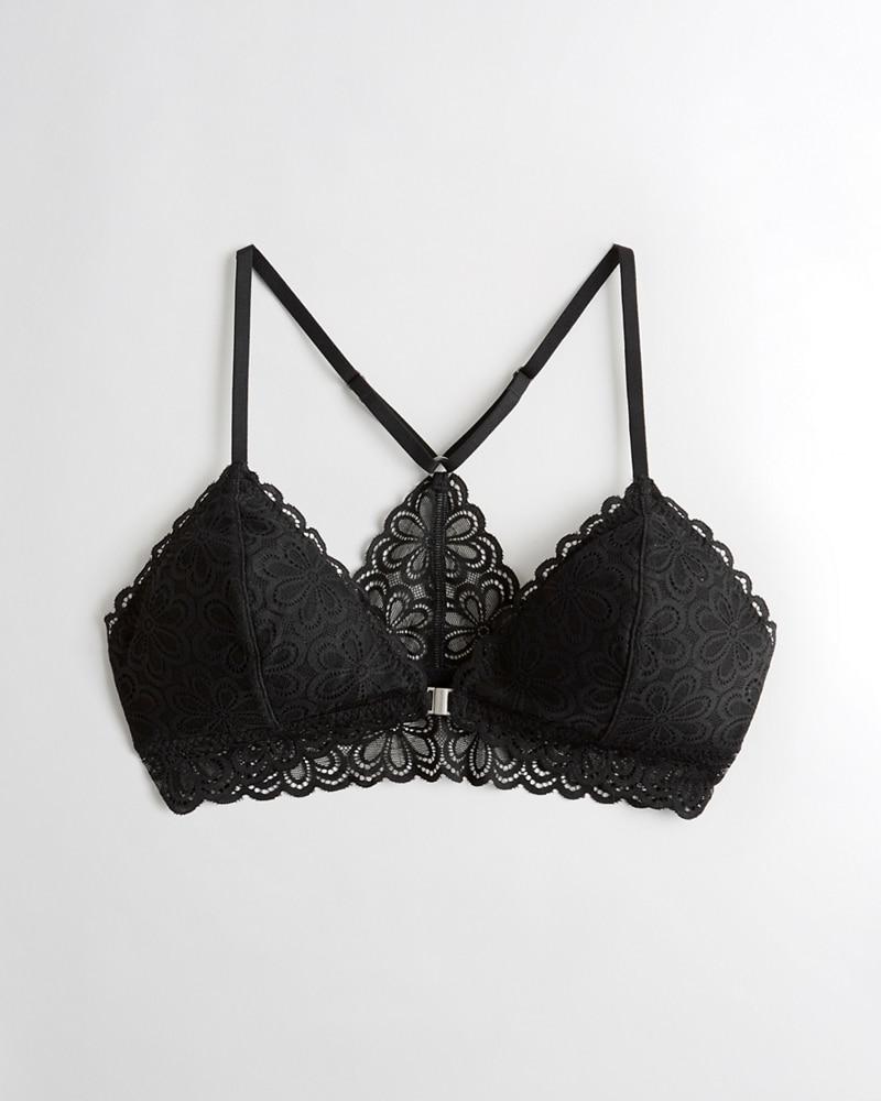 black bralette hollister