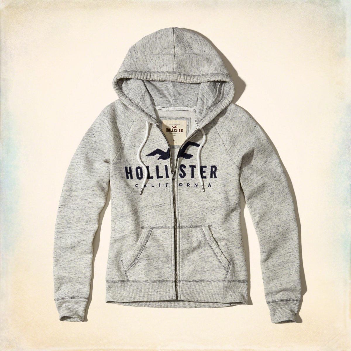 hollister zip up