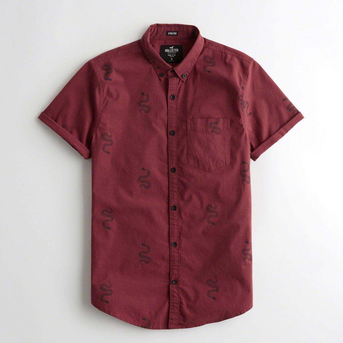 hollister snake shirt