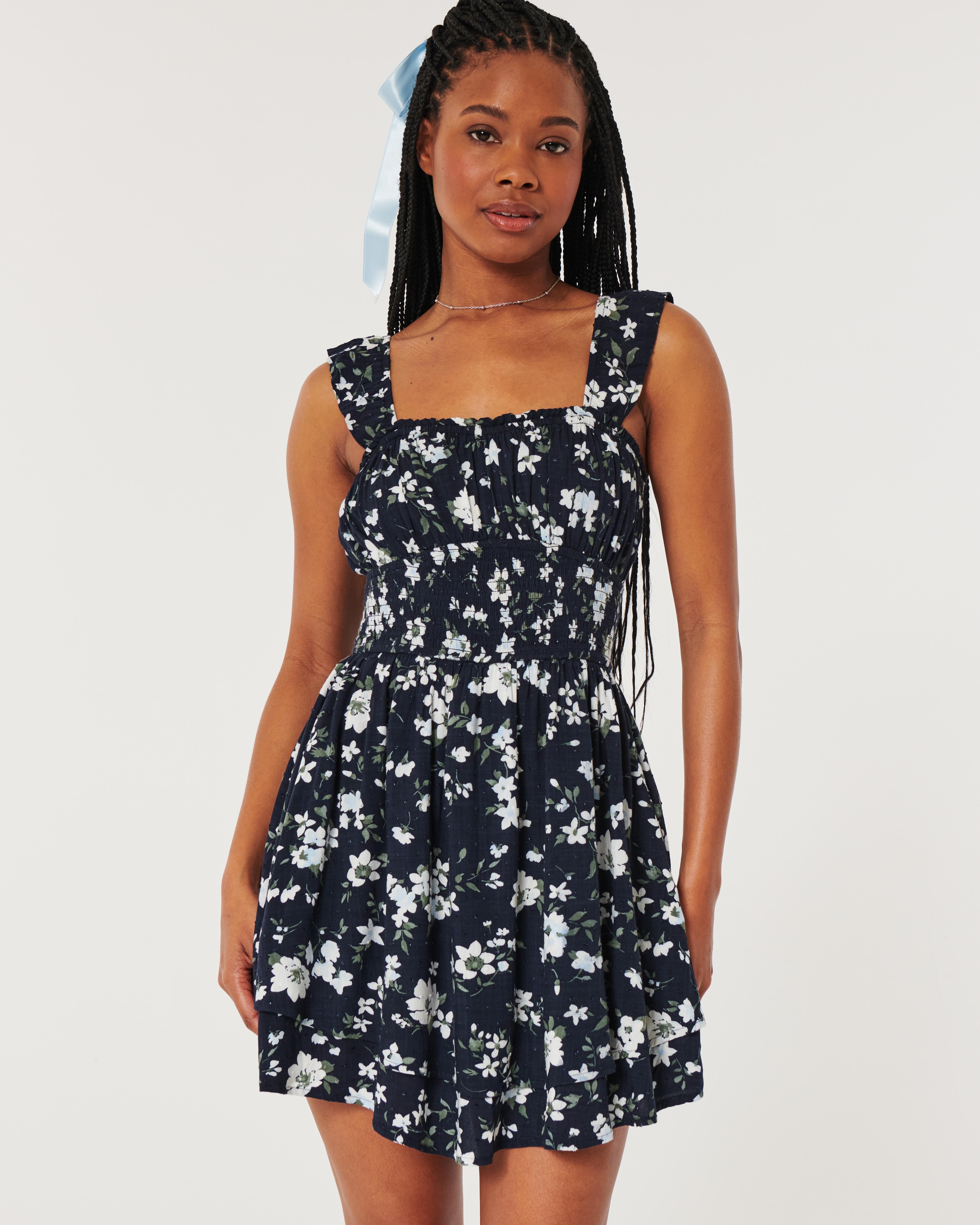 Overall dress hollister clearance