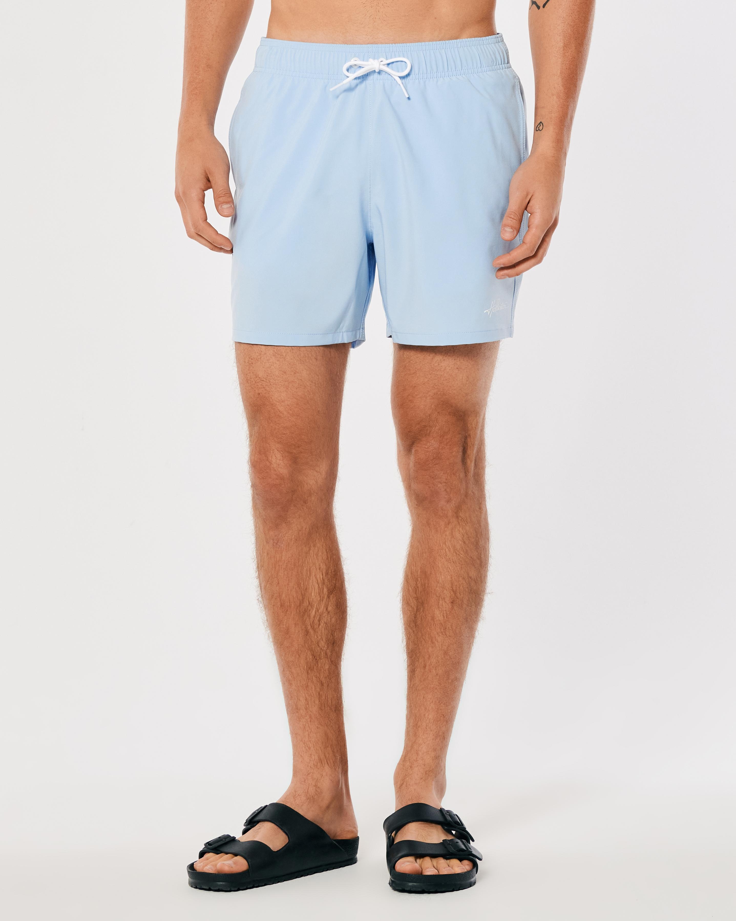 Hollister guard top fit swim trunks