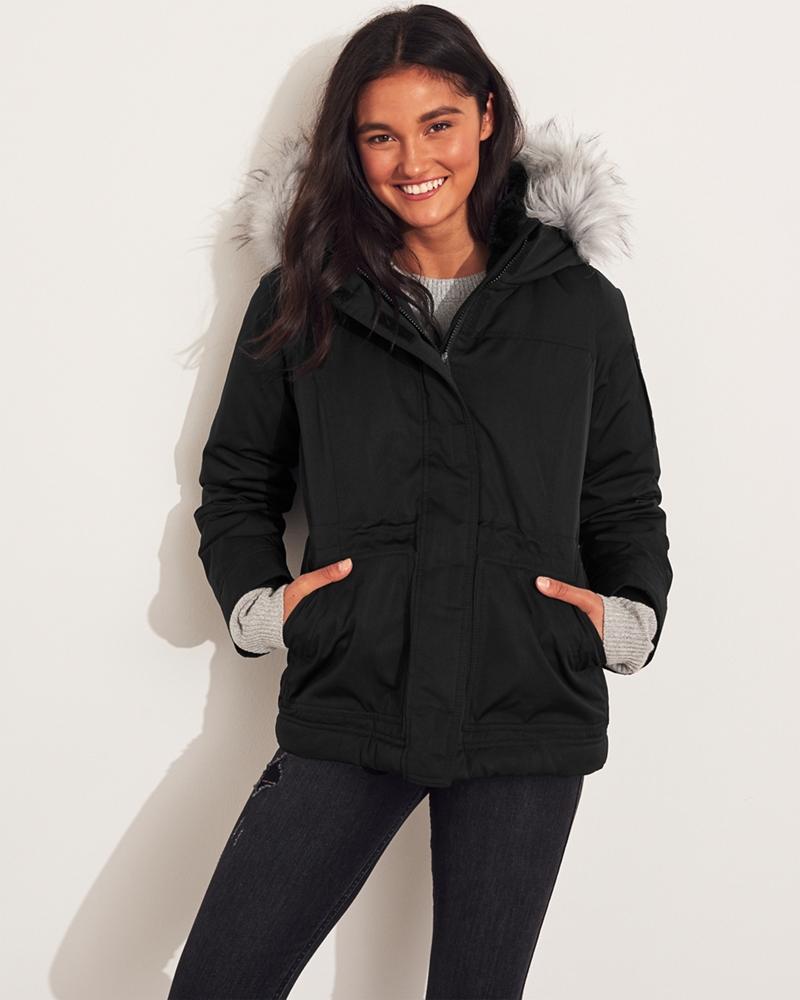 Hollister anorak jacket clearance