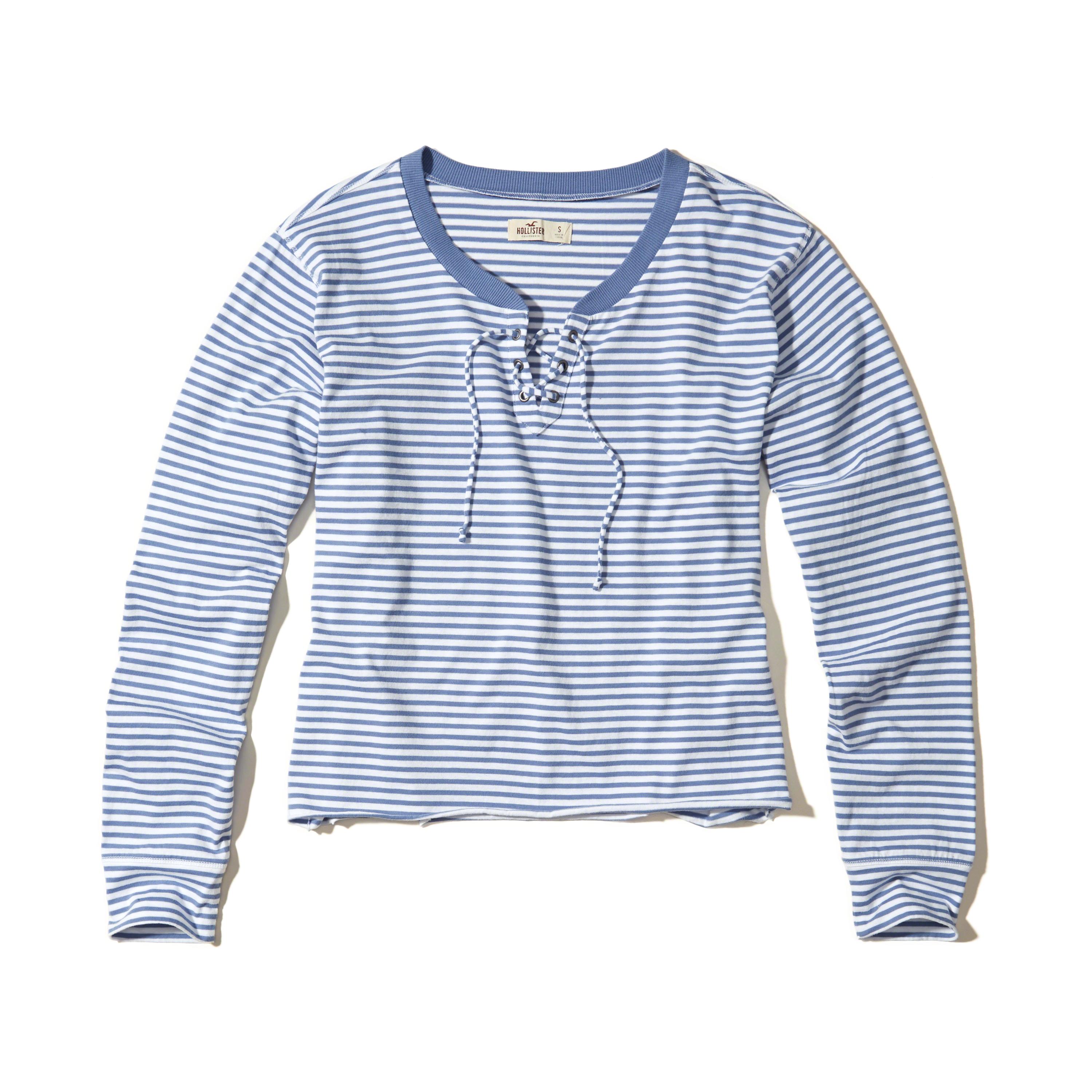 hollister lace shirt