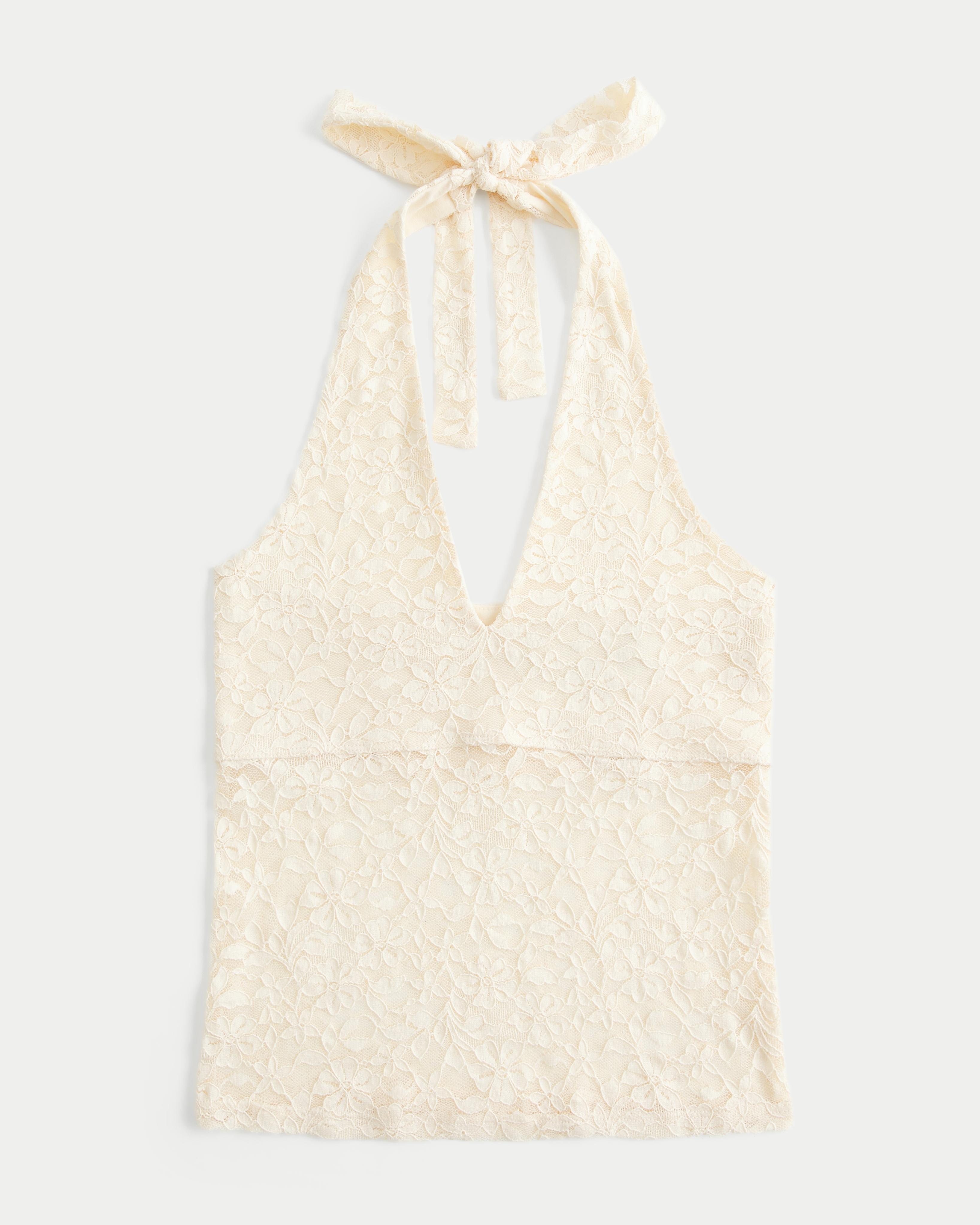 Crop Halter Hollister Americana Hollister Halter Neck Tops For - Main Image