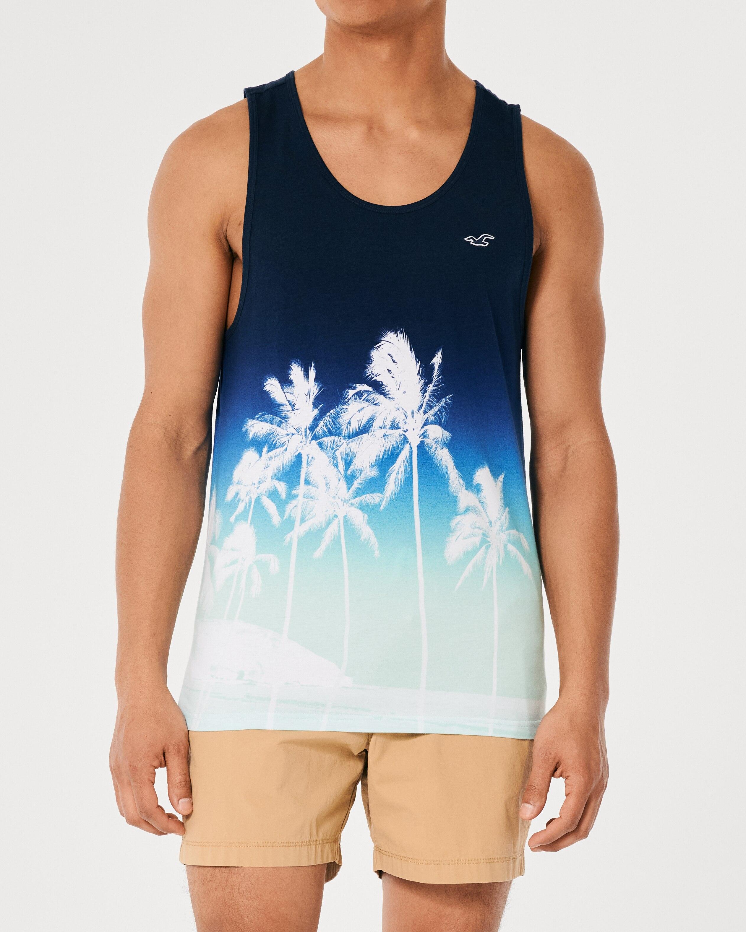 Hollister guys sale tank tops