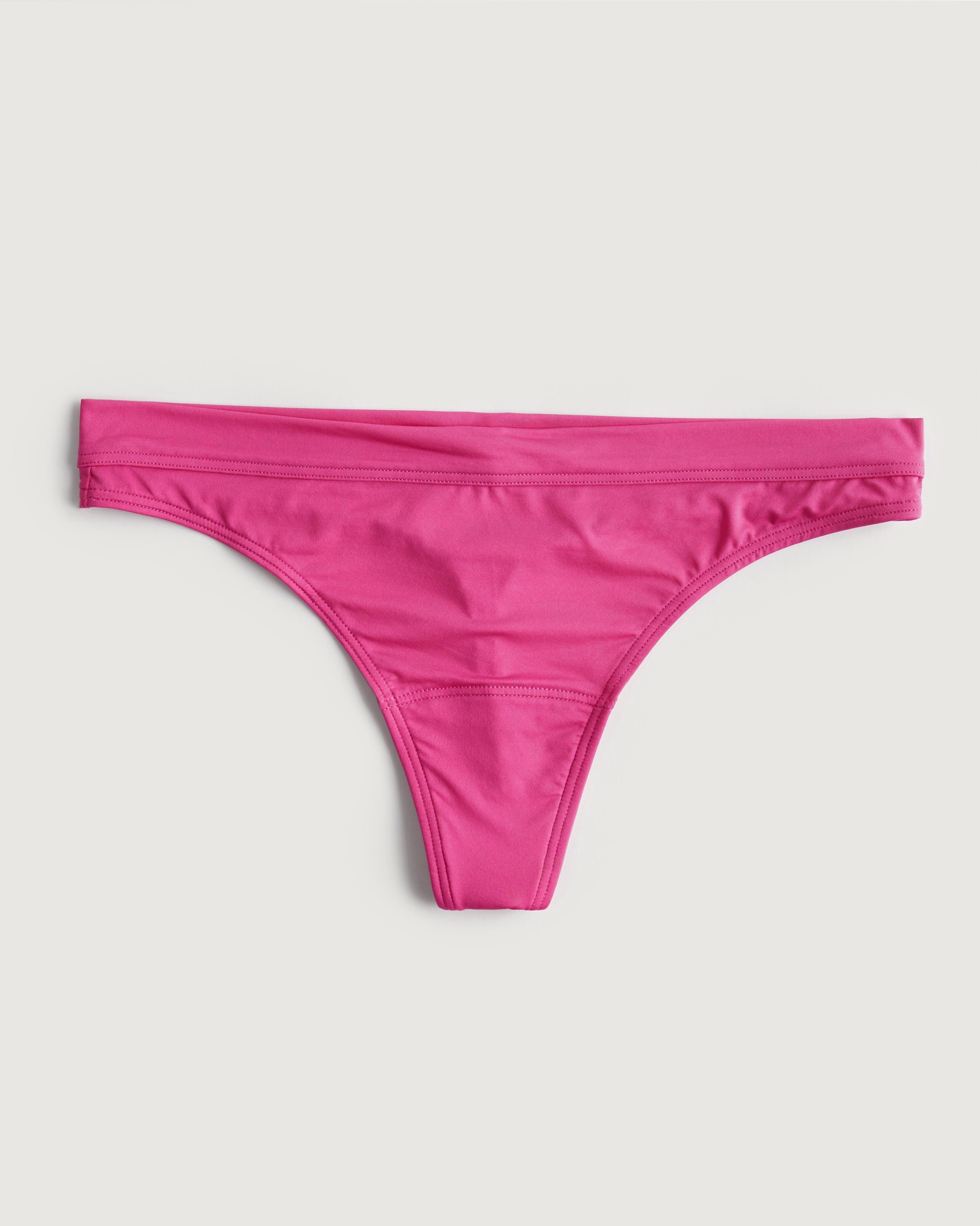 Hollister Gilly Hicks Micro Thong Underwear in Pink