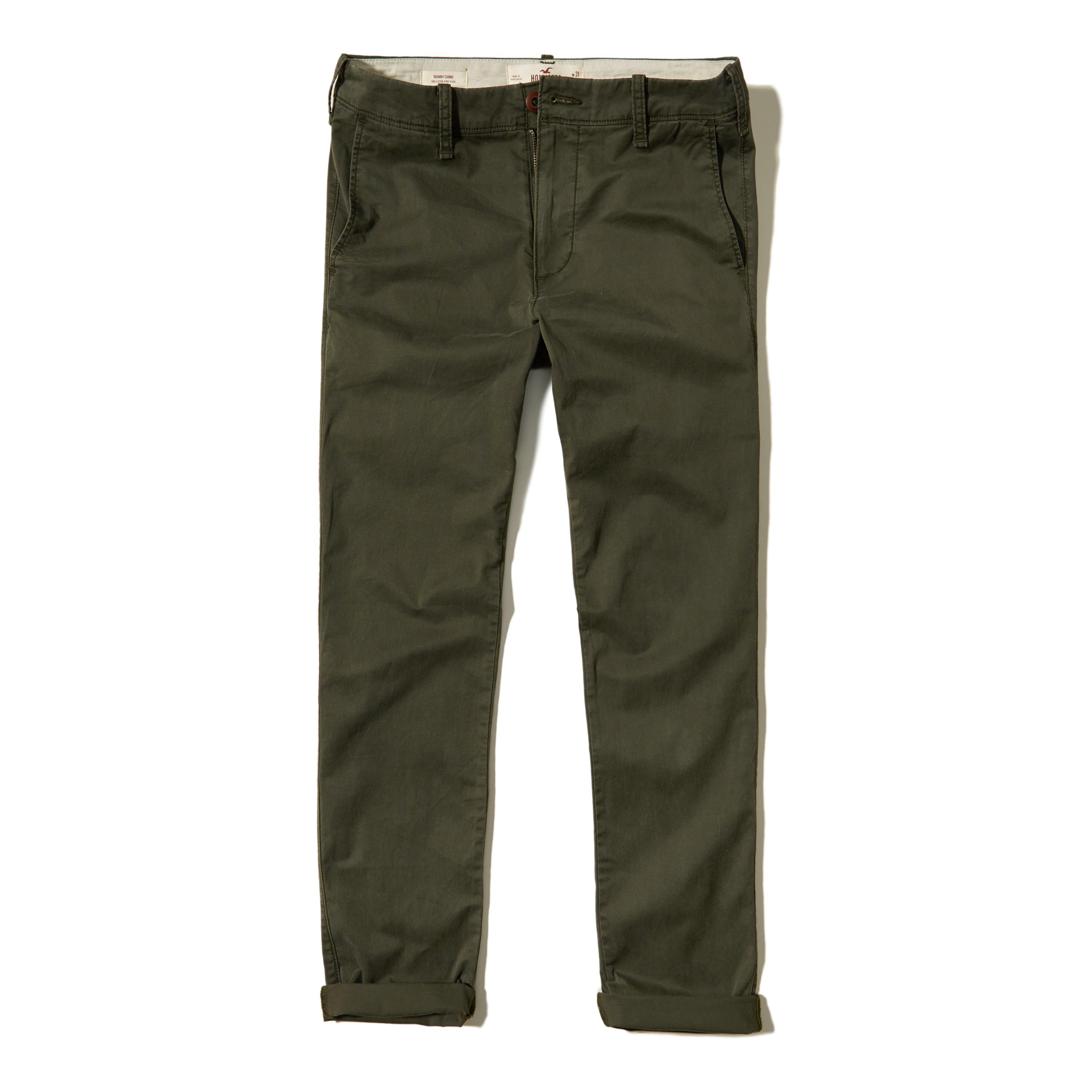 hollister epic flex skinny chino pants