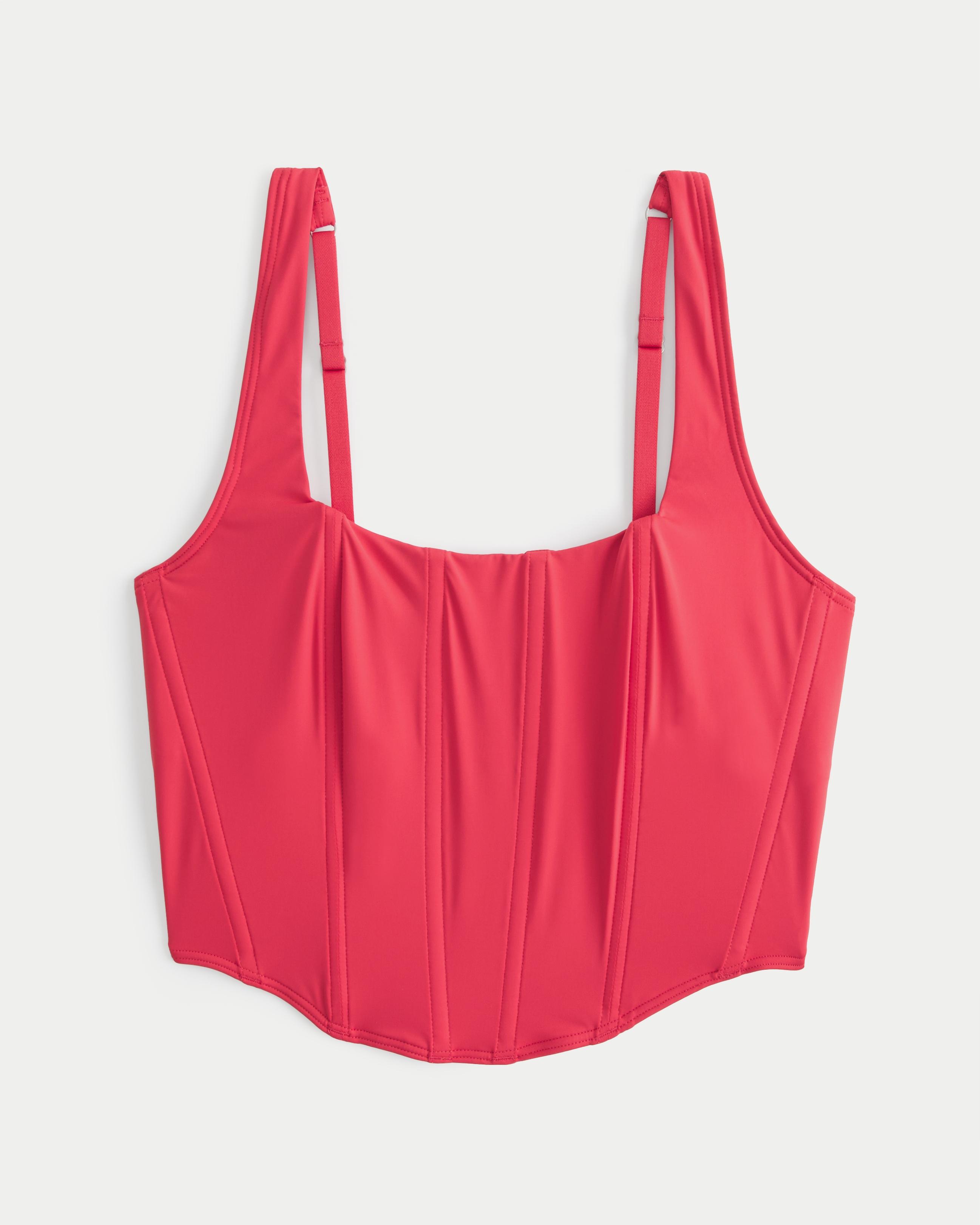 Hollister Gilly Hicks Micro Corset in Pink