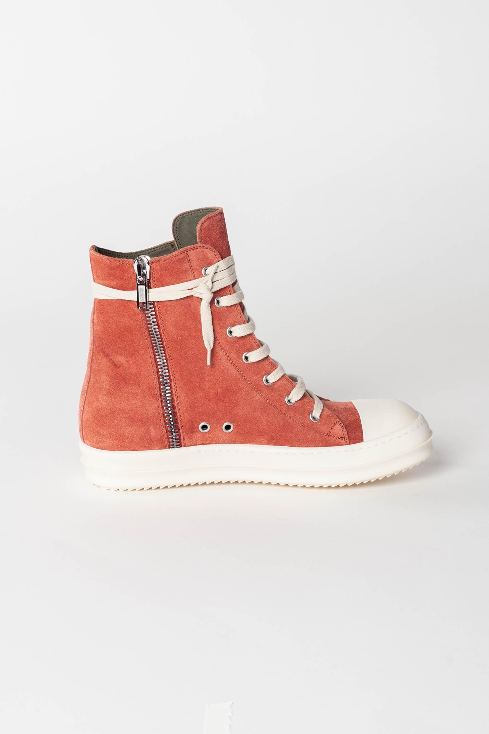 Rick Owens Sneaker In Burnt Pink | Lyst