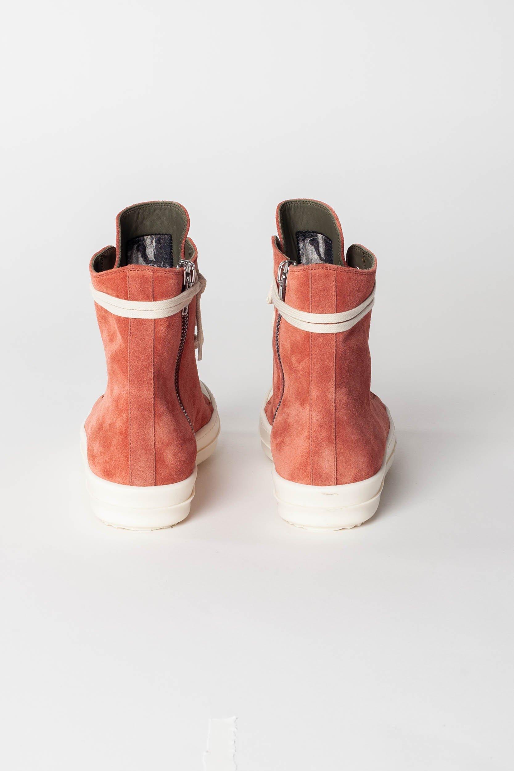 Rick Owens Sneaker In Burnt Pink | Lyst