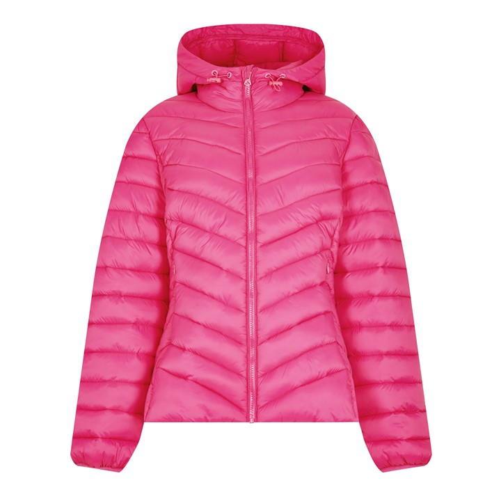 SoulCal & Co California Micro Bubble Jacket Ladies in Pink | Lyst UK