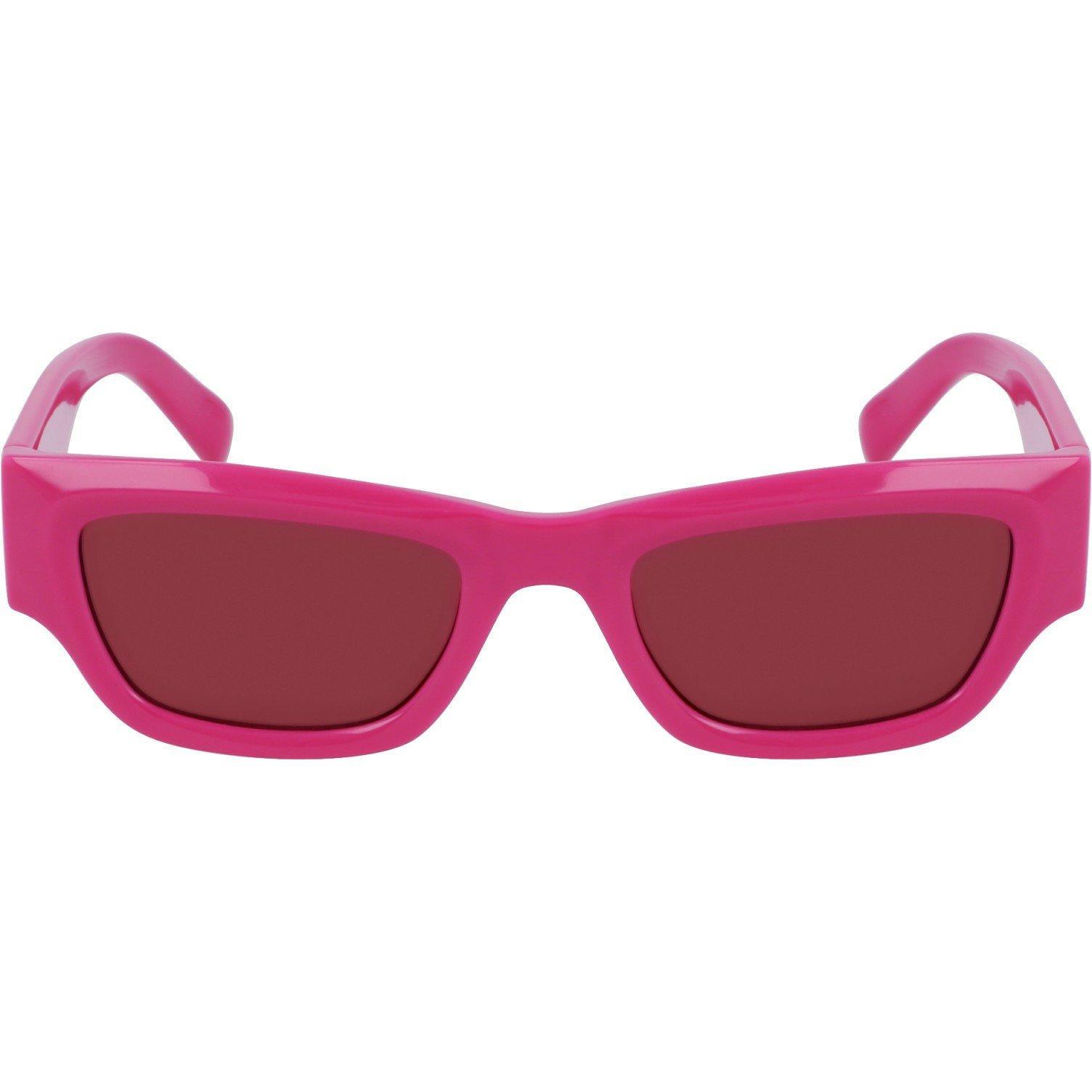 Karl Lagerfeld Hot Pink Rectangular Sunglasses Contactsexpress.ca -- Karl Lagerfeld KL6164S main image 2