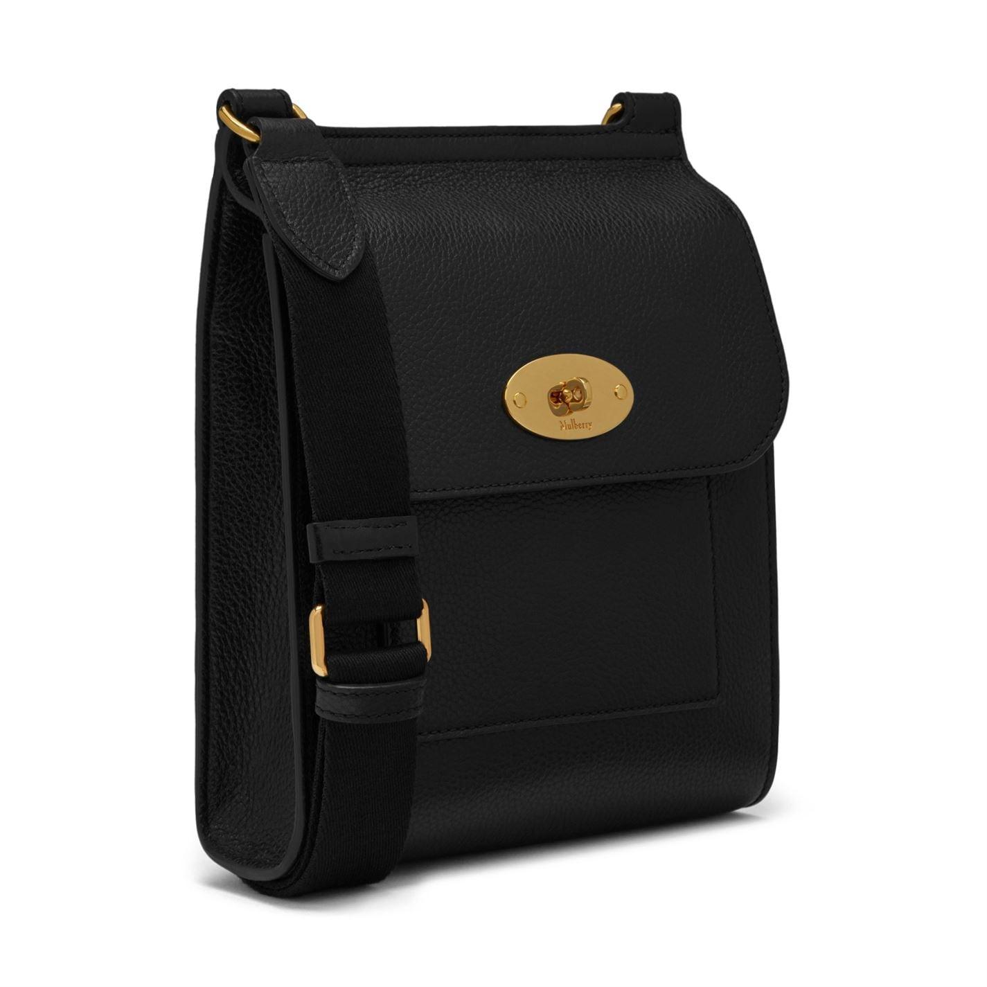 Mulberry Canvas Small Antony Messenger Bag in Black Lyst