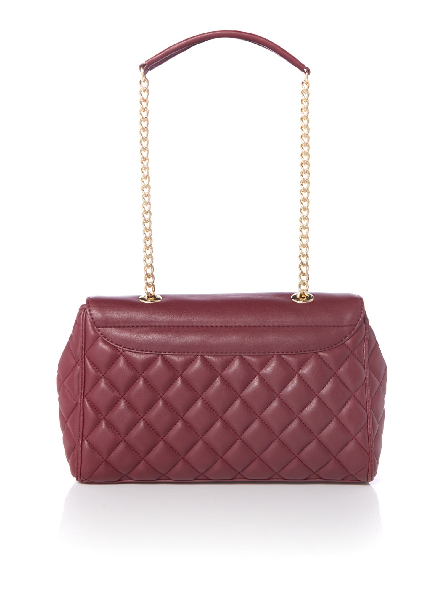 love moschino superquilt foldover bag