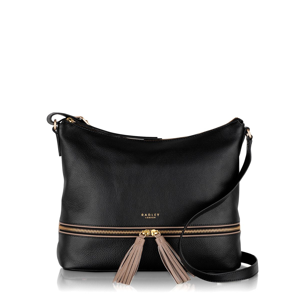 Radley Cross Body Black Leather Bag Literacy Basics