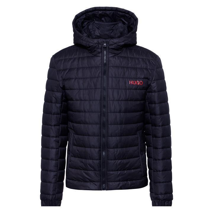 HUGO Bene 221 Puffer Jacket in Blue for Men | Lyst UK