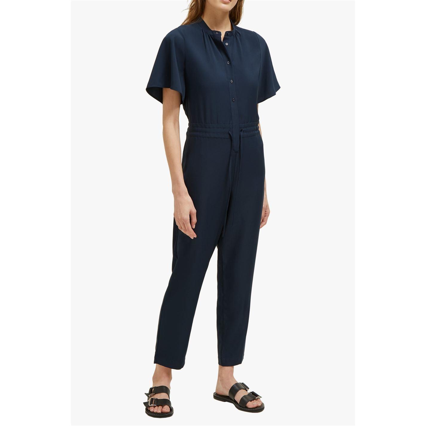 great plains navy jumpsuit