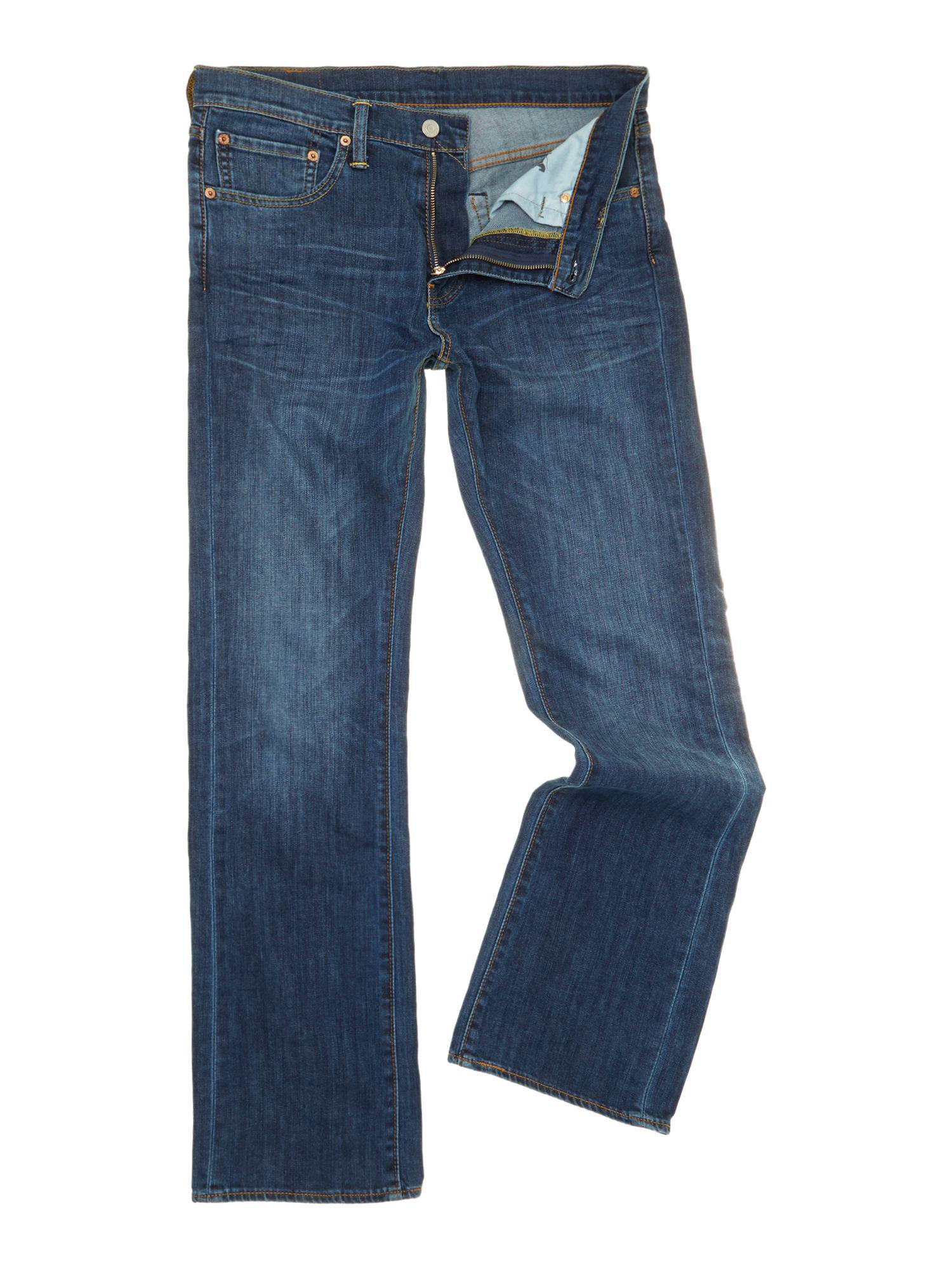 levi's 527 bootcut mostly mid blue