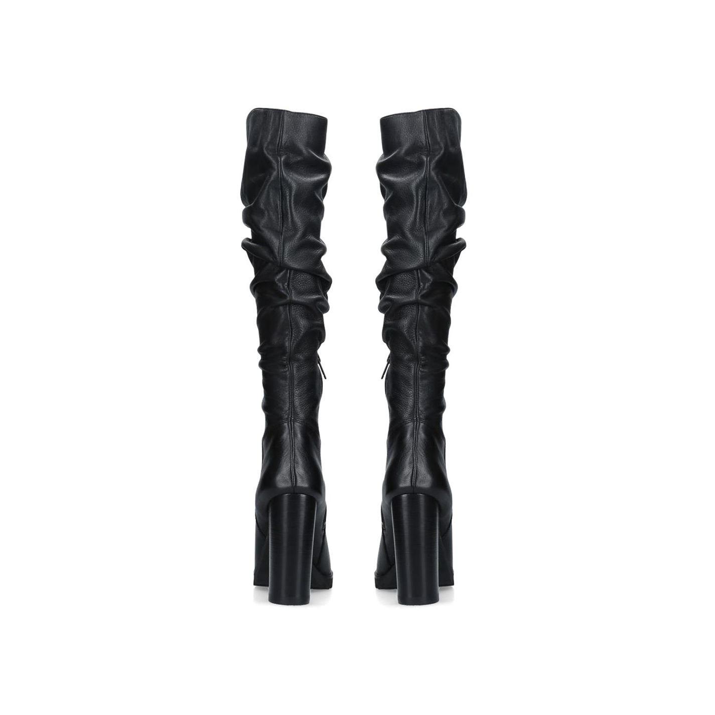 ALDO 'gigondra' Leather Knee High Boots in Black Lyst