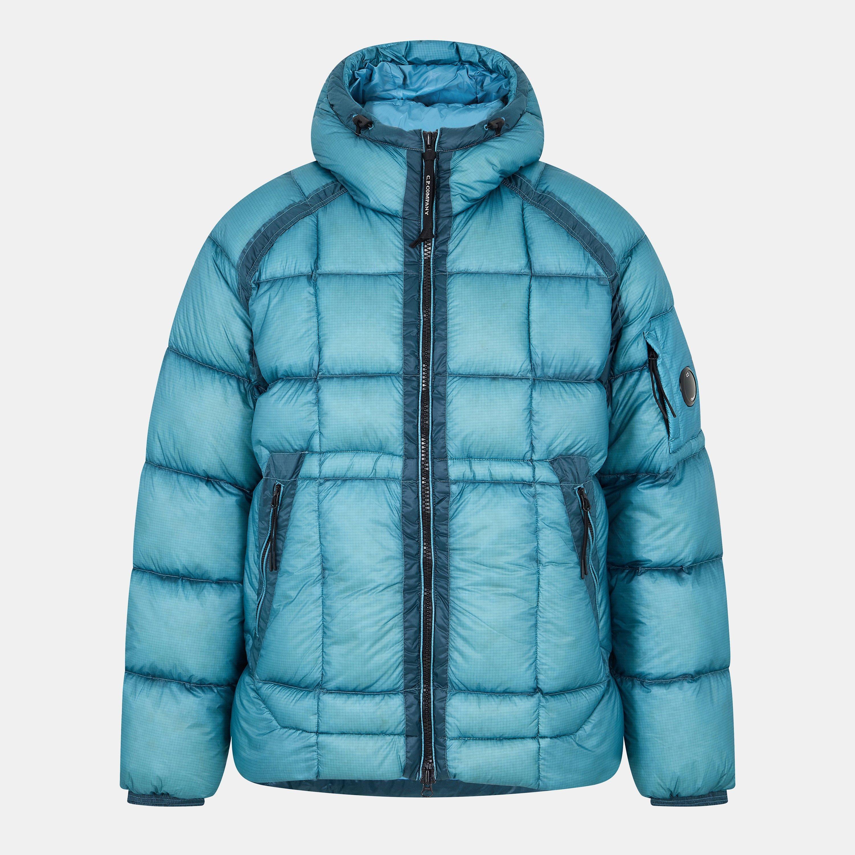 C.P. Company Dd Shell Medium Down Hip Length Hooded Medium Puffer 