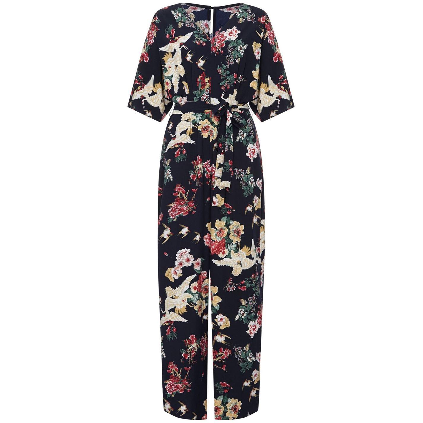 yumi bouquet floral jumpsuit