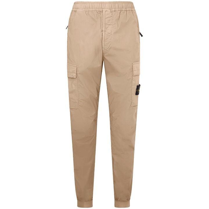 Stone Island Lightweight Tela Cargo Trousers in Natural for Men | Lyst UK